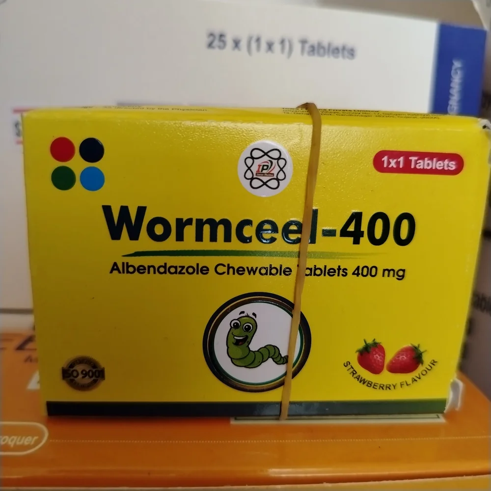 Wormceel-400 — available at pharmacies in Cambodia on PharmKulen