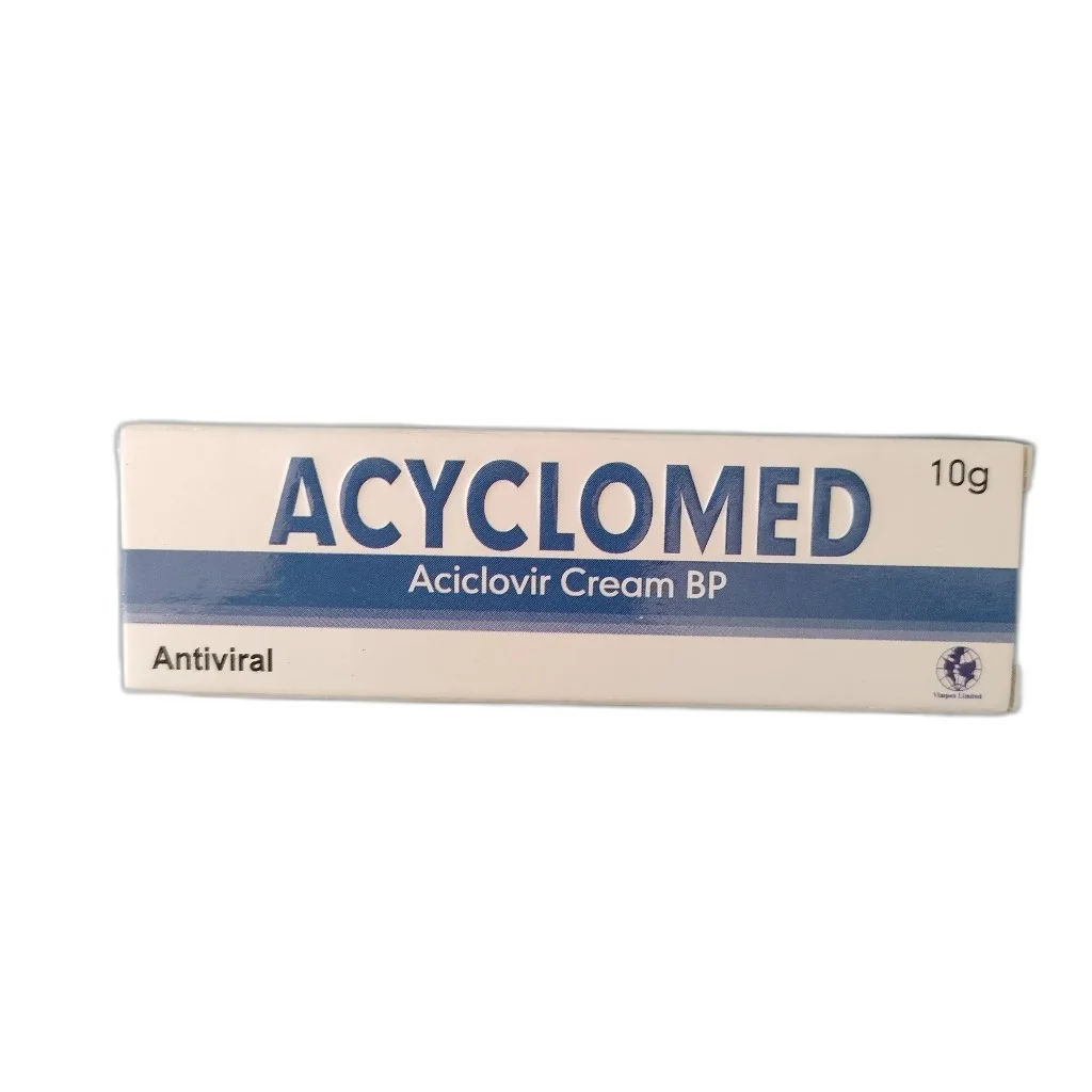 Acyclomed Cream — available at pharmacies in Cambodia on PharmKulen