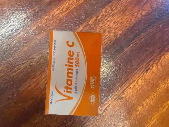 Vitamine C 500 — available at pharmacies in Cambodia on PharmKulen