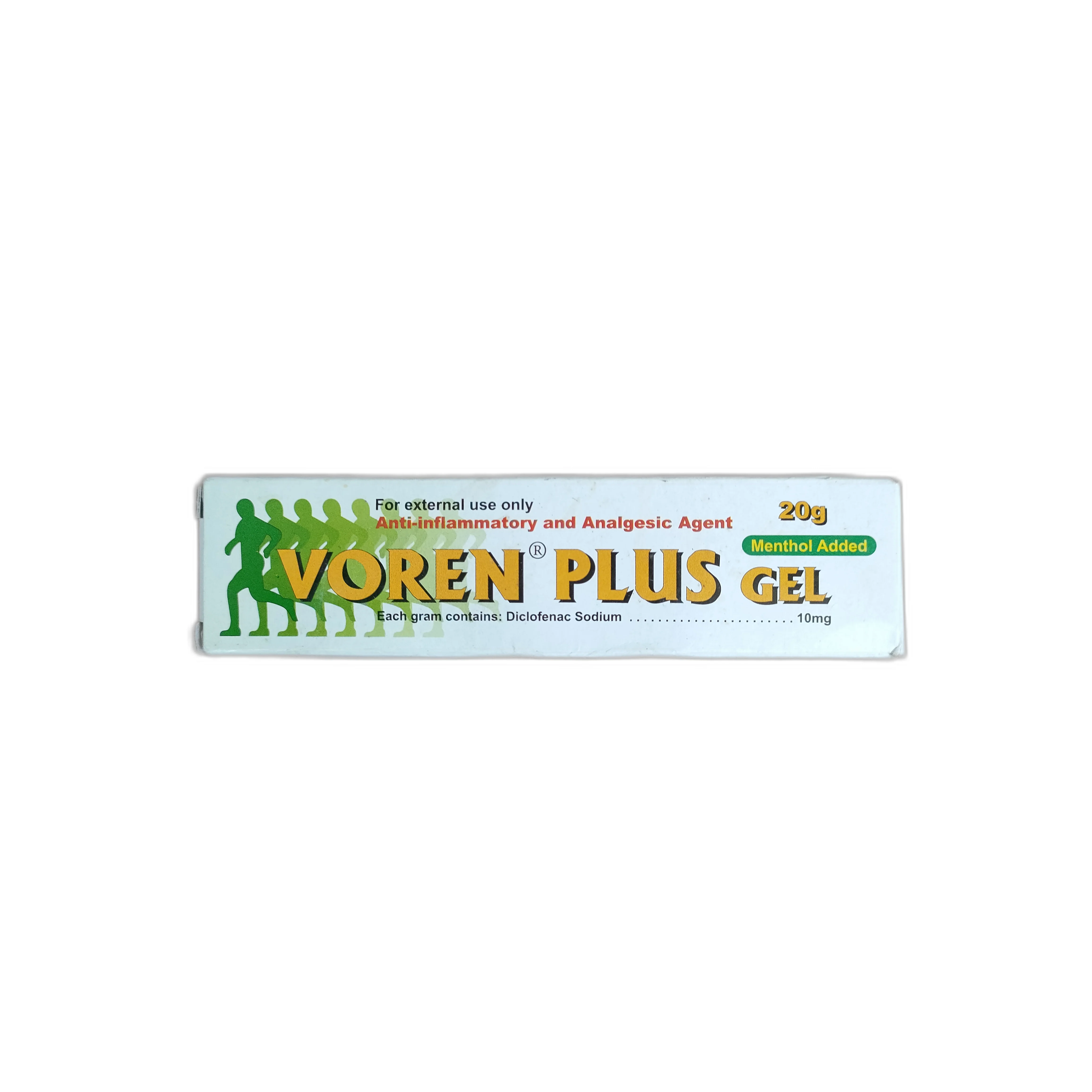 Voren Plus Gel — available at pharmacies in Cambodia on PharmKulen