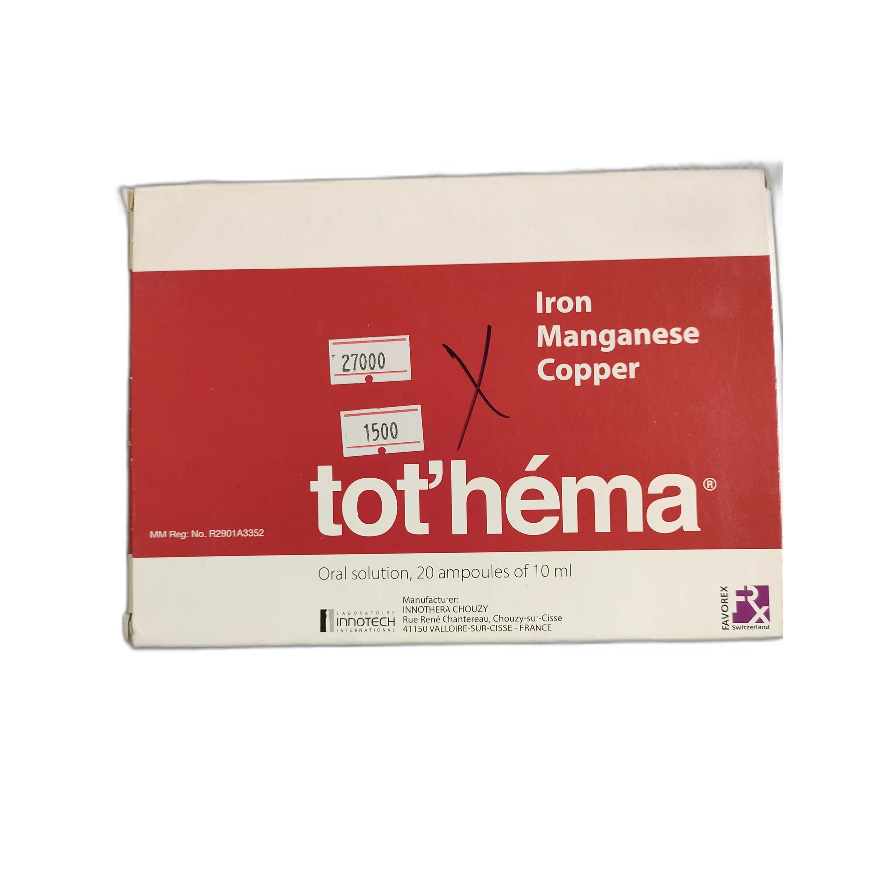 Tothéma Oral Solution — available at pharmacies in Cambodia on PharmKulen