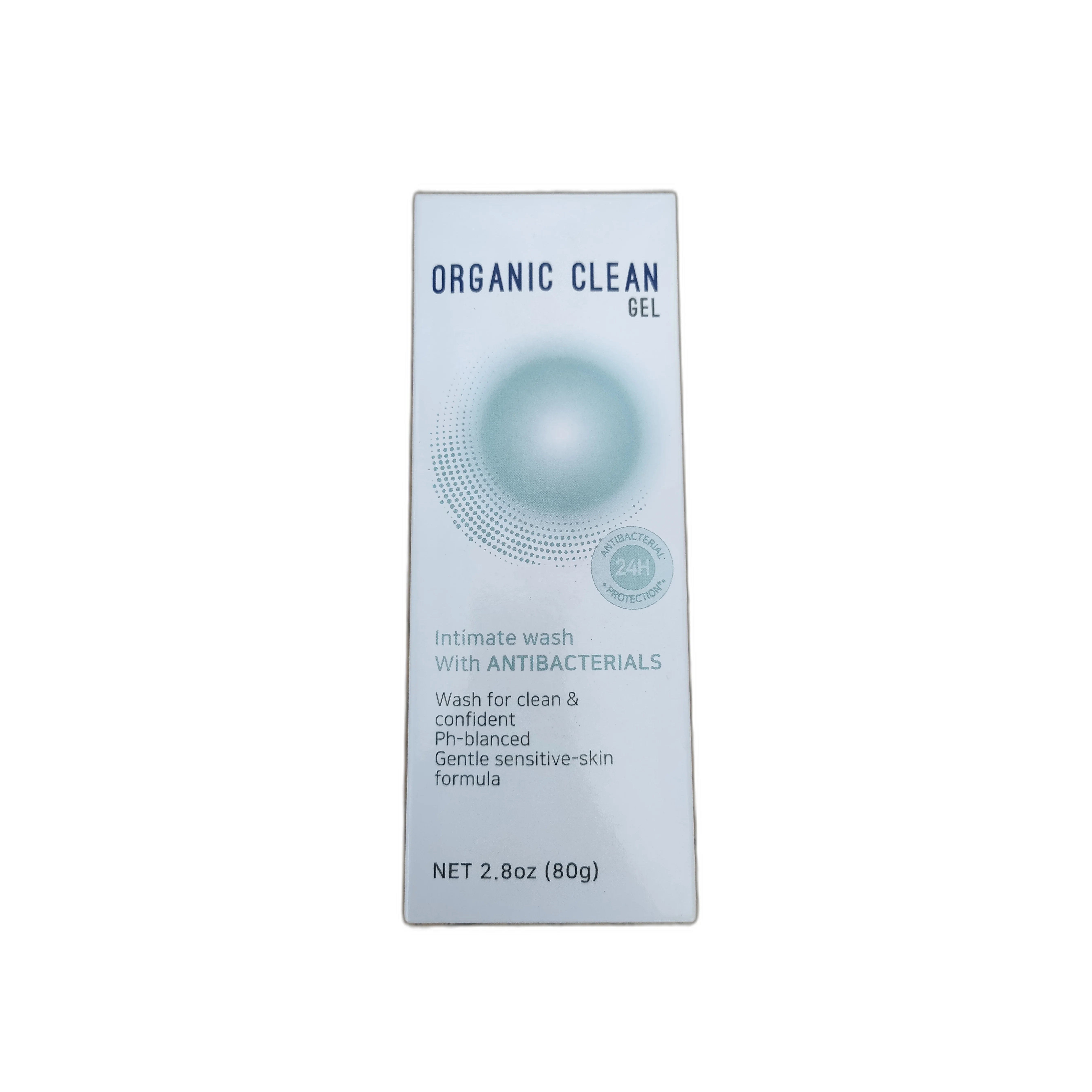 Organic Clean Gel Intimate Wash 80g — available at pharmacies in Cambodia on PharmKulen