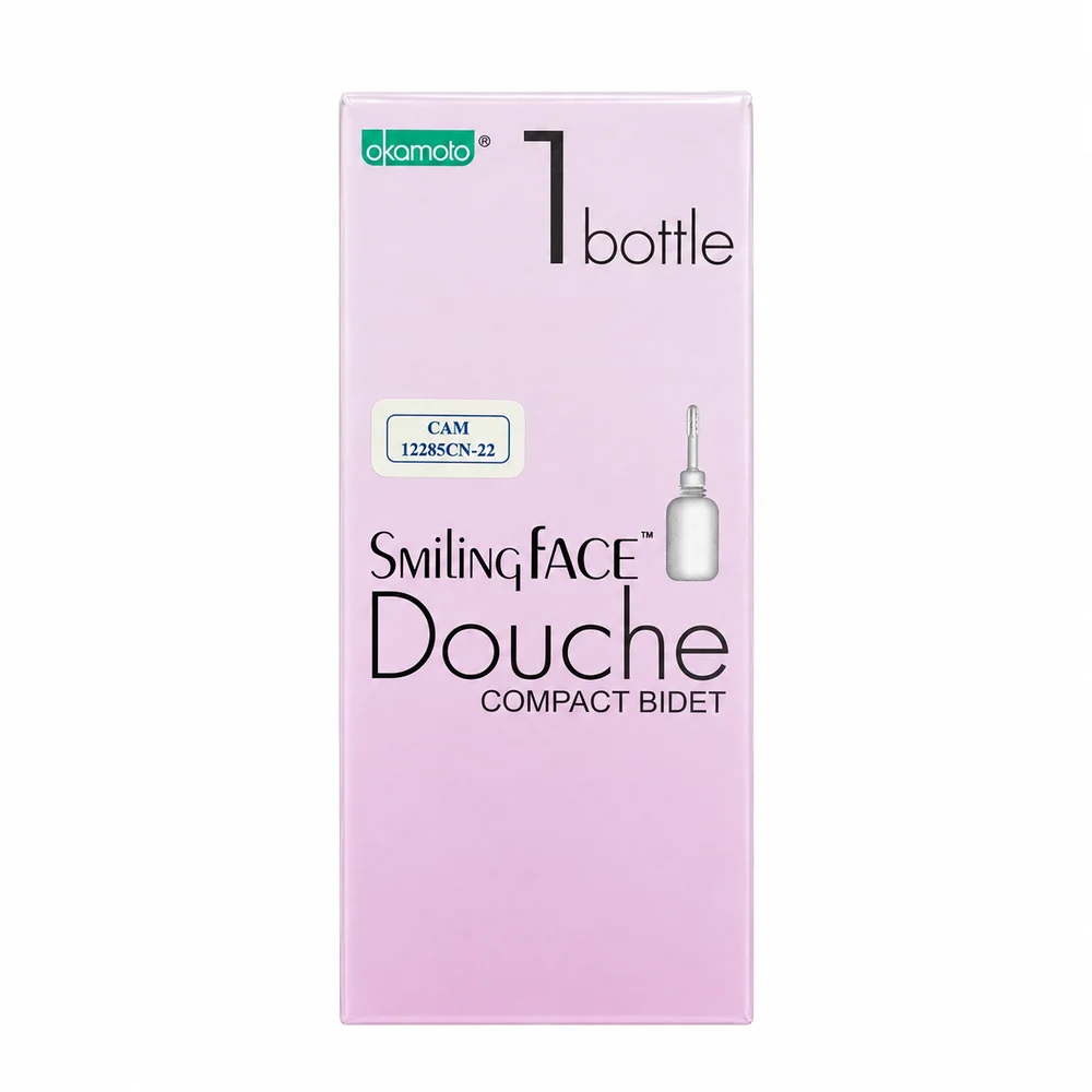 Smiling FACE Douche Compact Bidet — available at pharmacies in Cambodia on PharmKulen