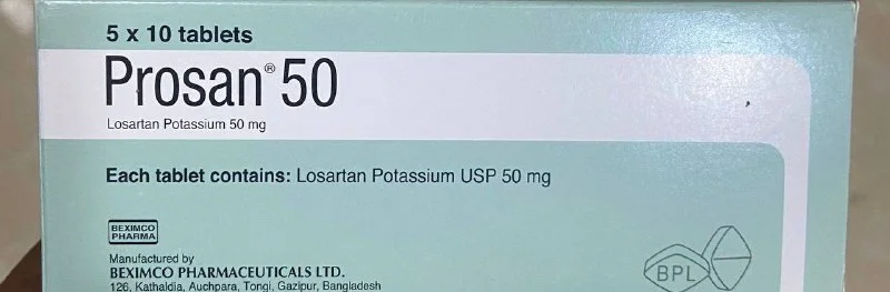 Prosan 50 — available at pharmacies in Cambodia on PharmKulen