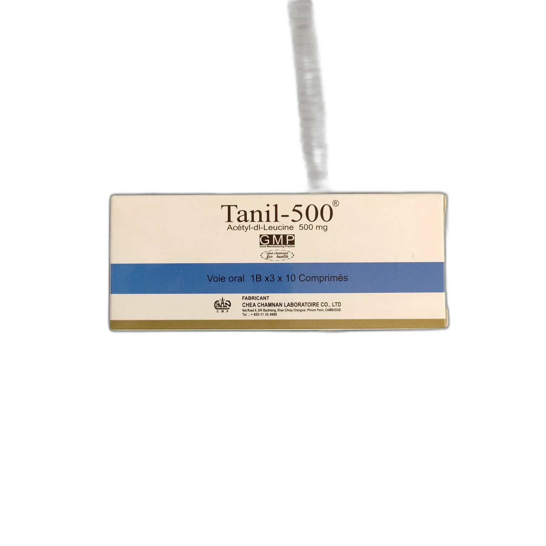 Tanil-500 — available at pharmacies in Cambodia on PharmKulen