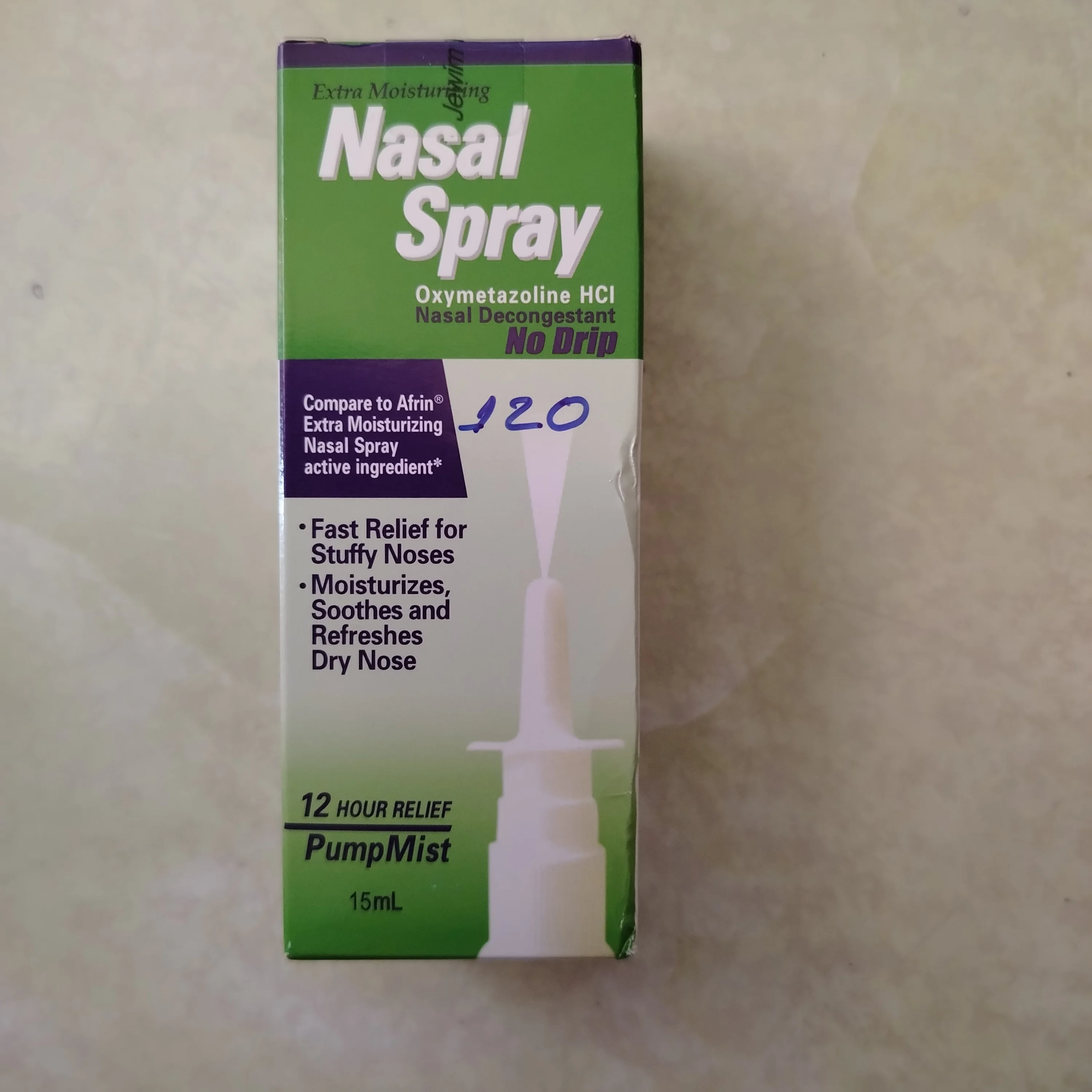Extra Moisturizing Nasal Spray — available at pharmacies in Cambodia on PharmKulen