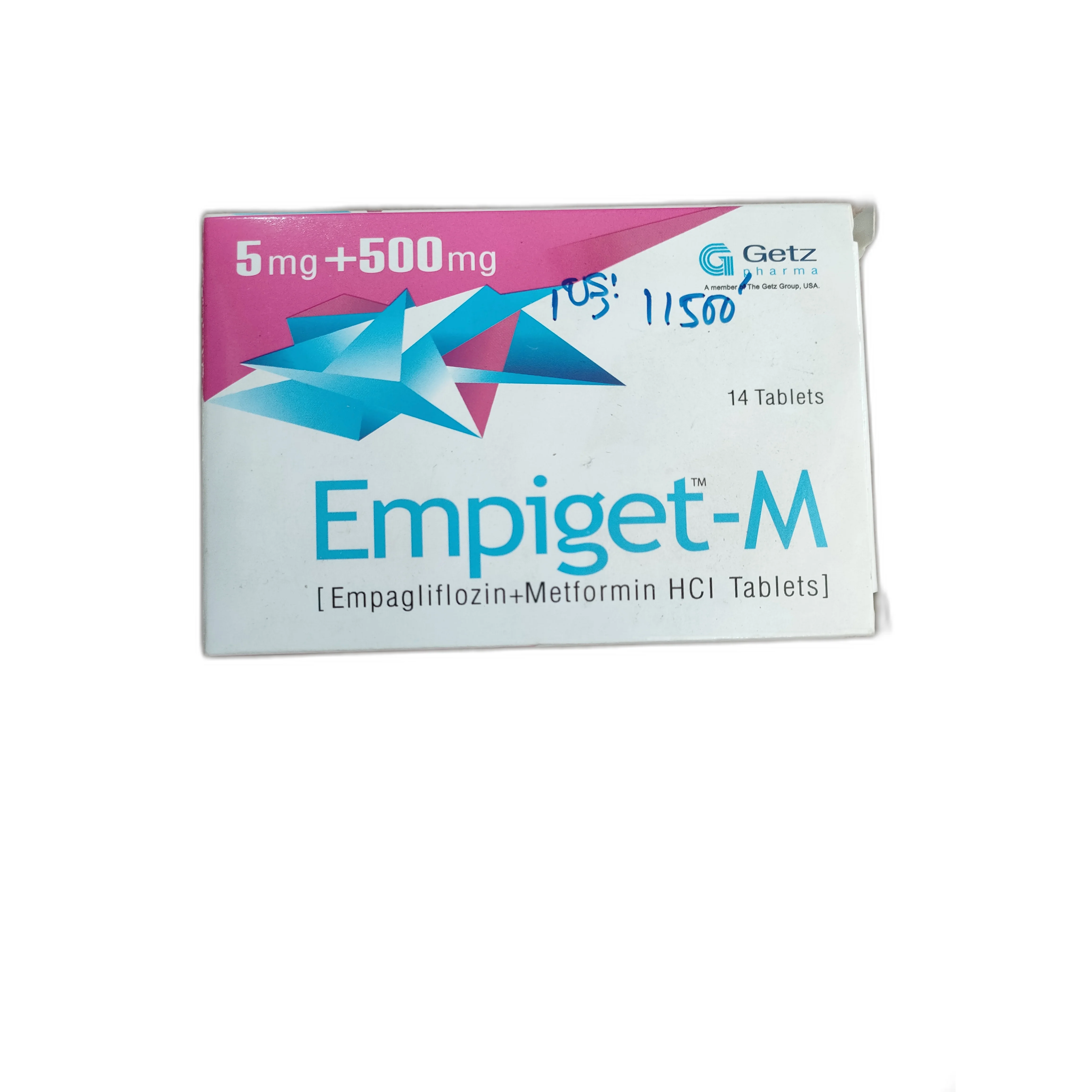 Empiget-M — available at pharmacies in Cambodia on PharmKulen