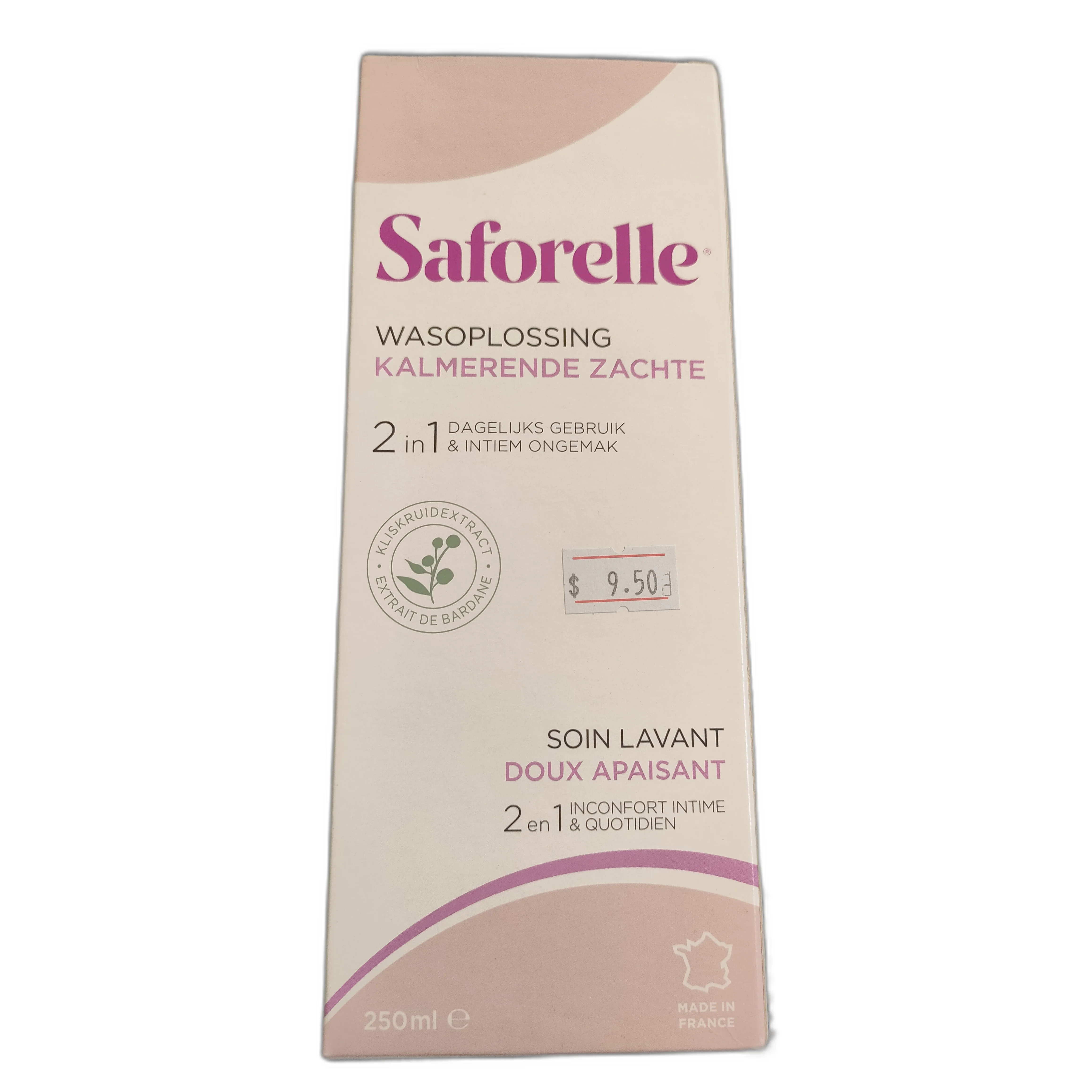 Saforelle 250ml — available at pharmacies in Cambodia on PharmKulen