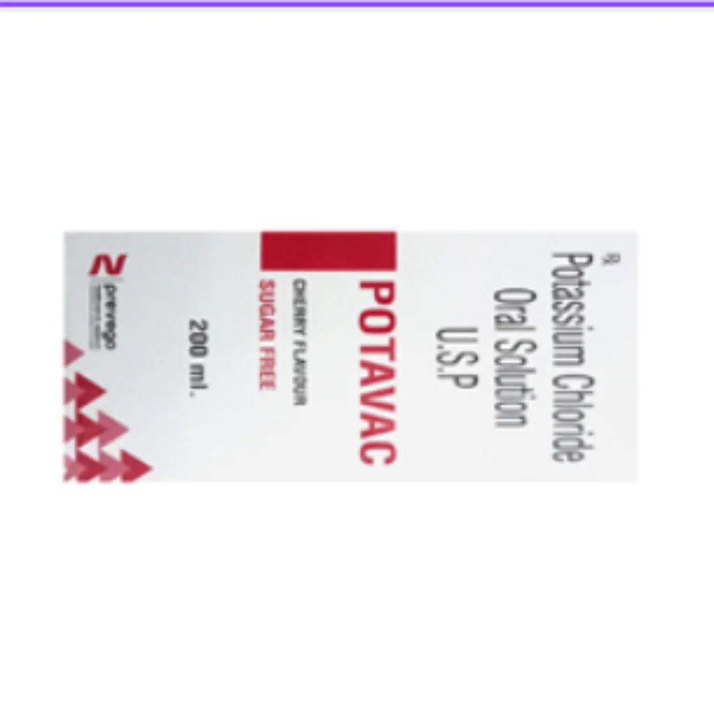 Potavac 1.5g/15ml (200ml) Oral Solution (Potassium Chloride) — available at pharmacies in Cambodia on PharmKulen