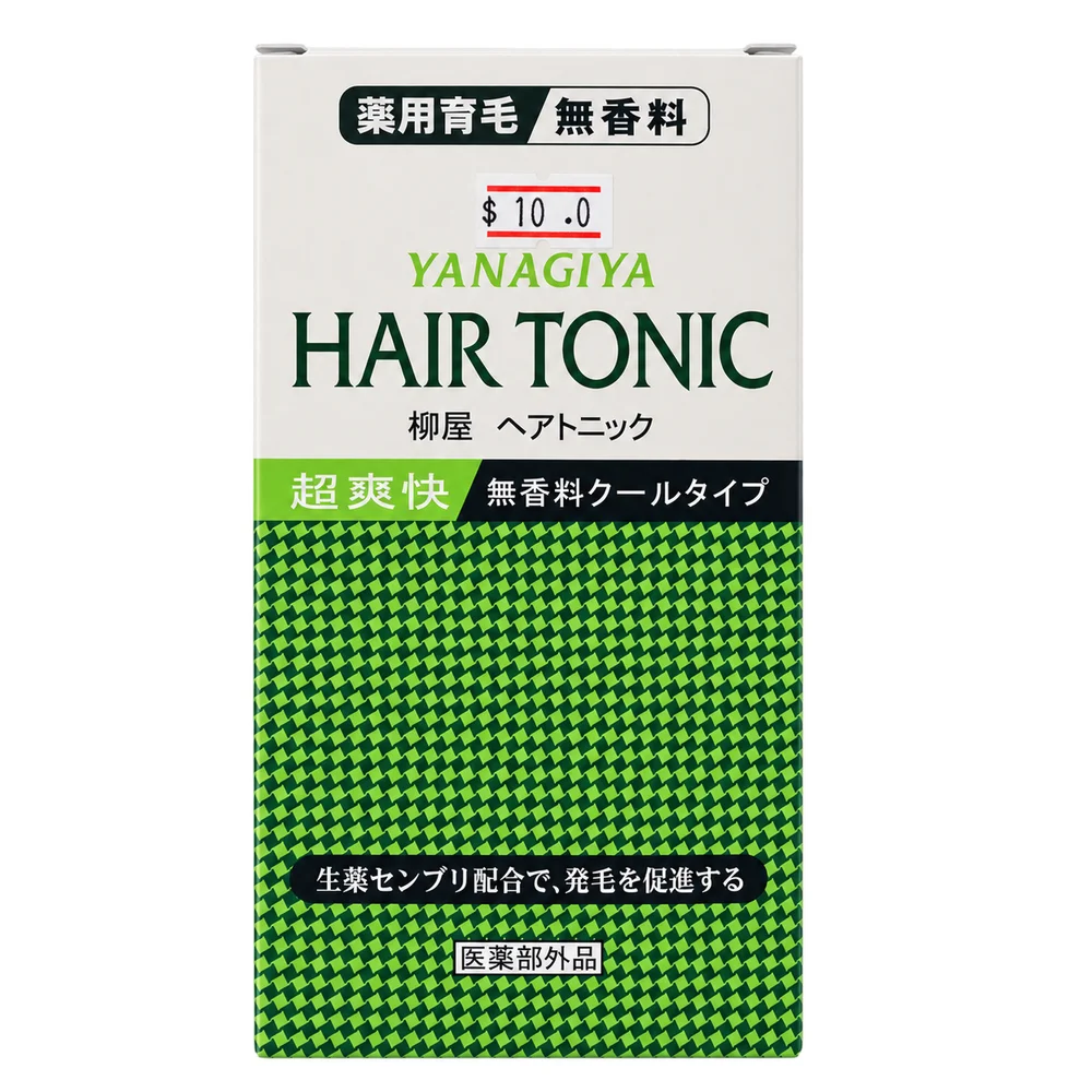 Yanagiya Hair Tonic Cool Type Fragrance-Free — available at pharmacies in Cambodia on PharmKulen