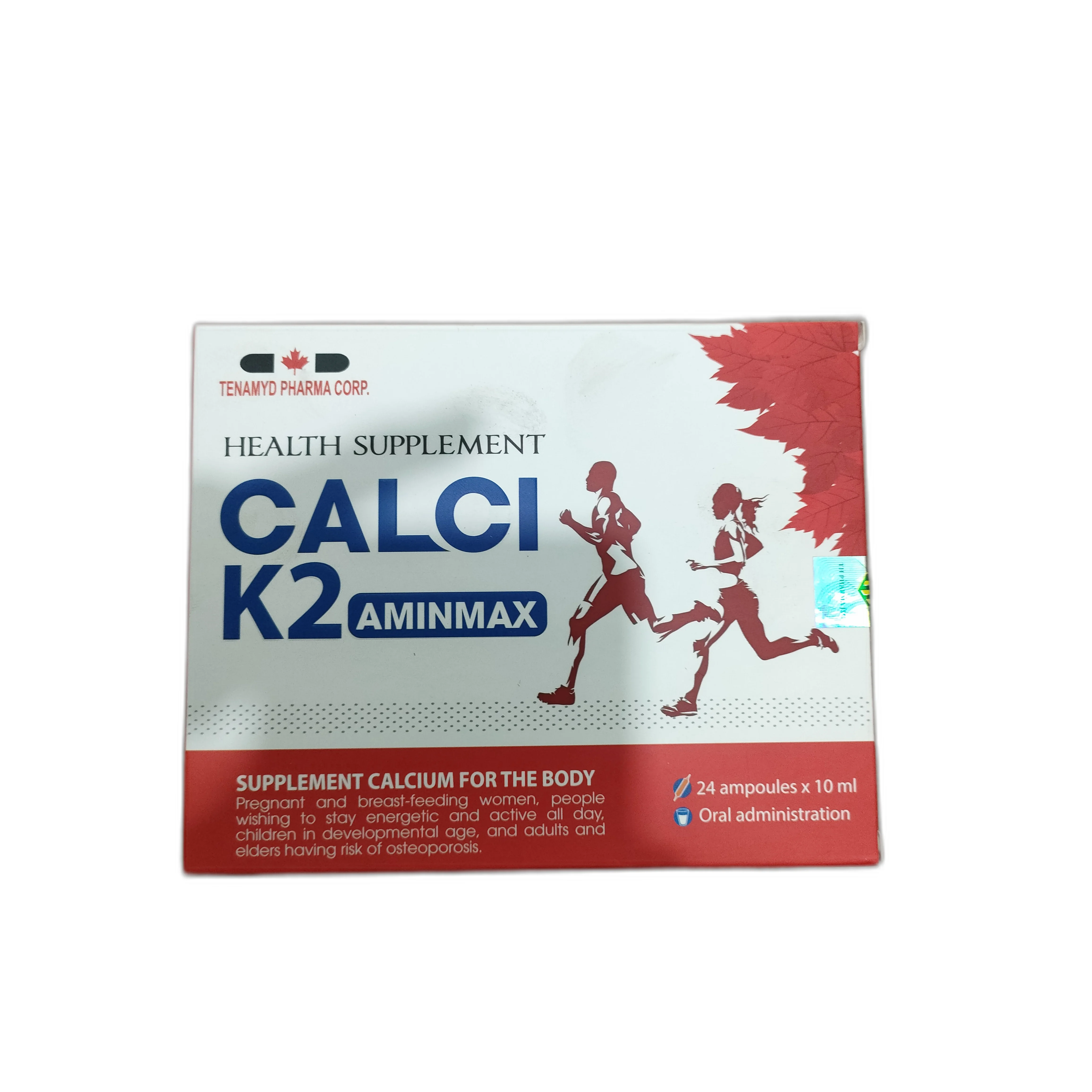 Calci K2 Aminmax — available at pharmacies in Cambodia on PharmKulen