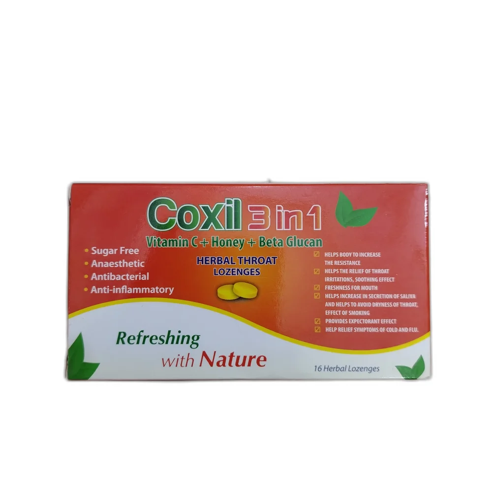 Coxil 3 in 1 — available at pharmacies in Cambodia on PharmKulen