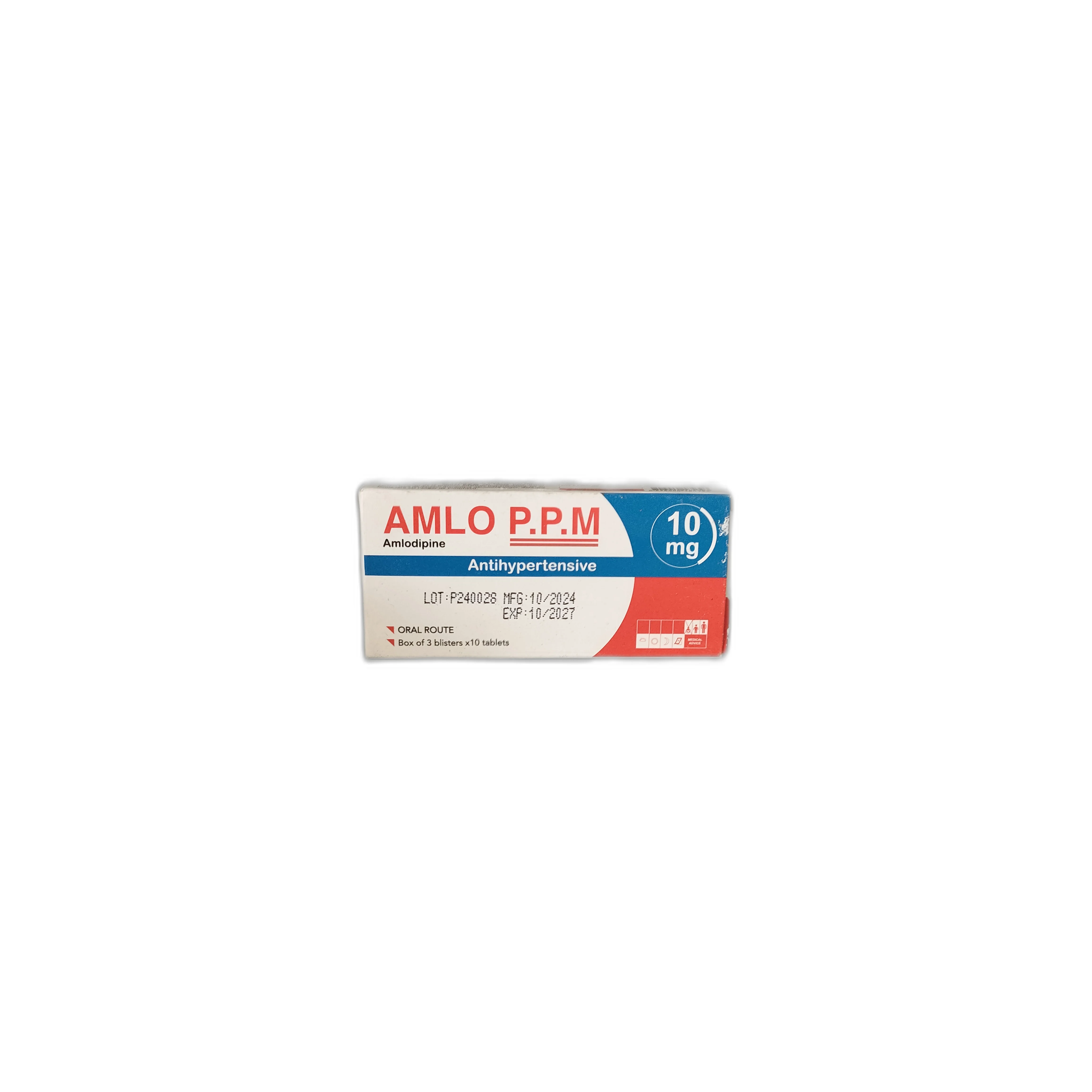 AMLO P.P.M — available at pharmacies in Cambodia on PharmKulen