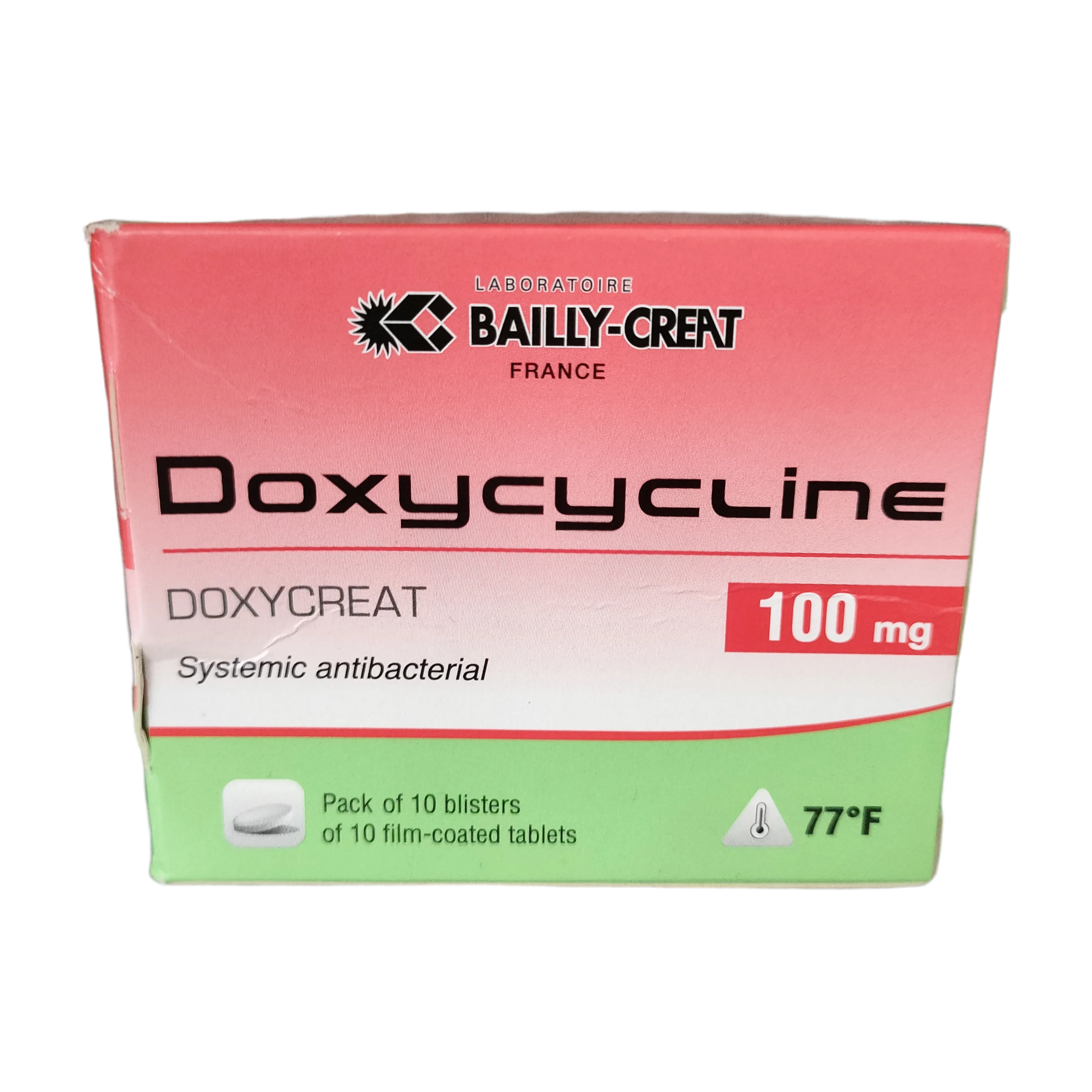 Doxycycline — available at pharmacies in Cambodia on PharmKulen