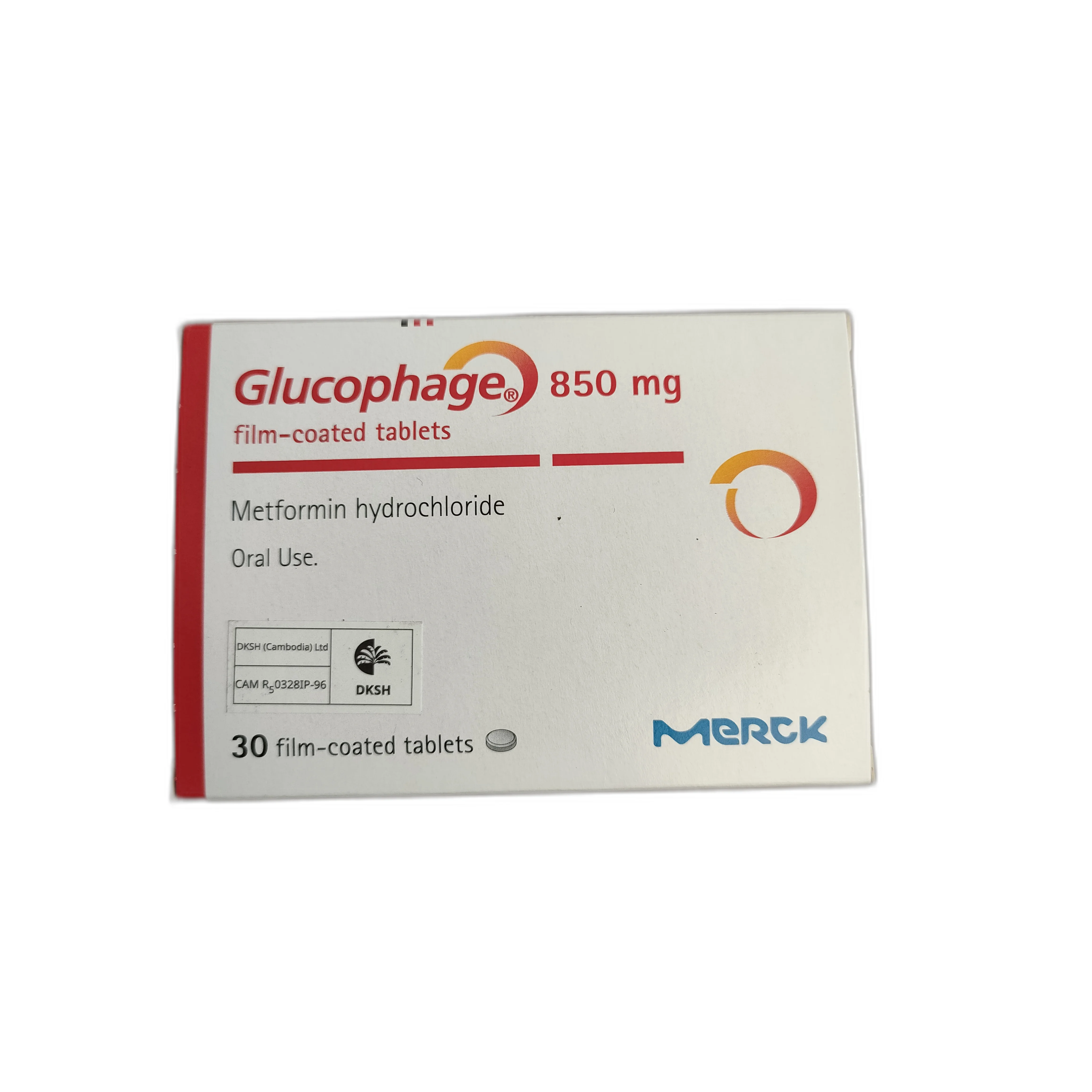 Glucophage — available at pharmacies in Cambodia on PharmKulen