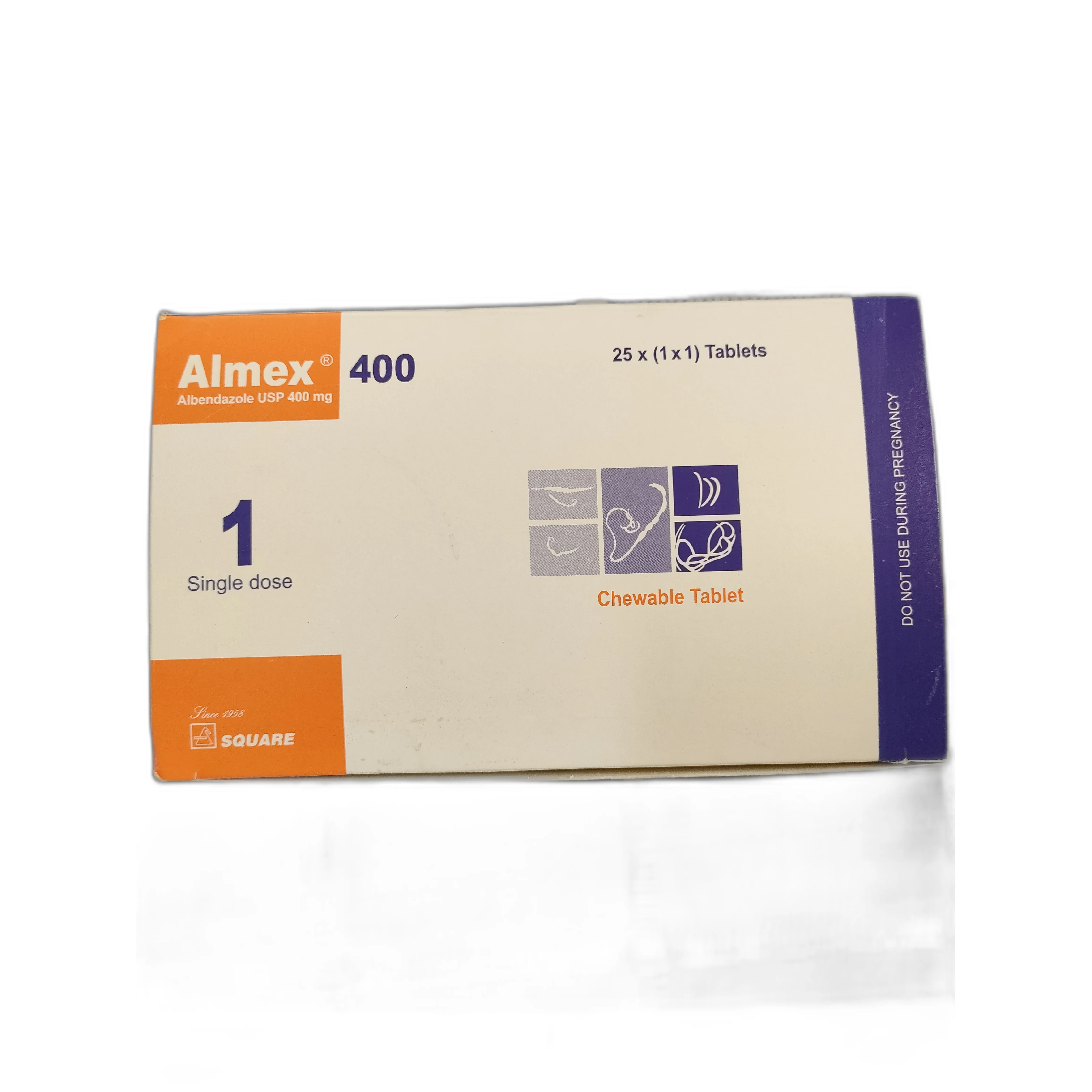 Almex 400 — available at pharmacies in Cambodia on PharmKulen