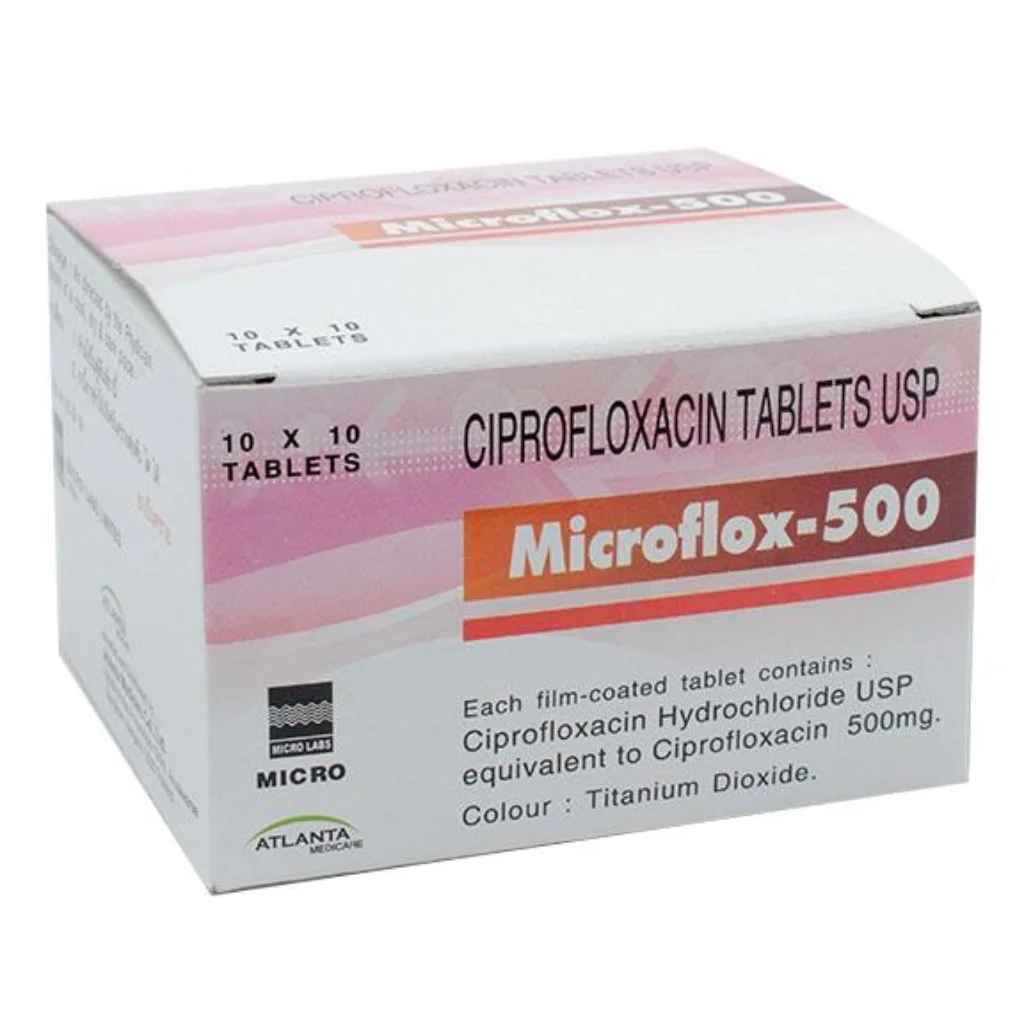 Microflox-500 — available at pharmacies in Cambodia on PharmKulen