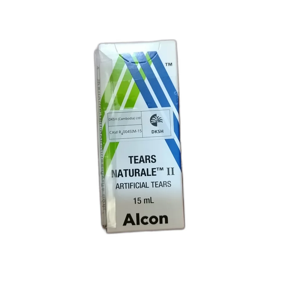 Tears Naturale II — available at pharmacies in Cambodia on PharmKulen