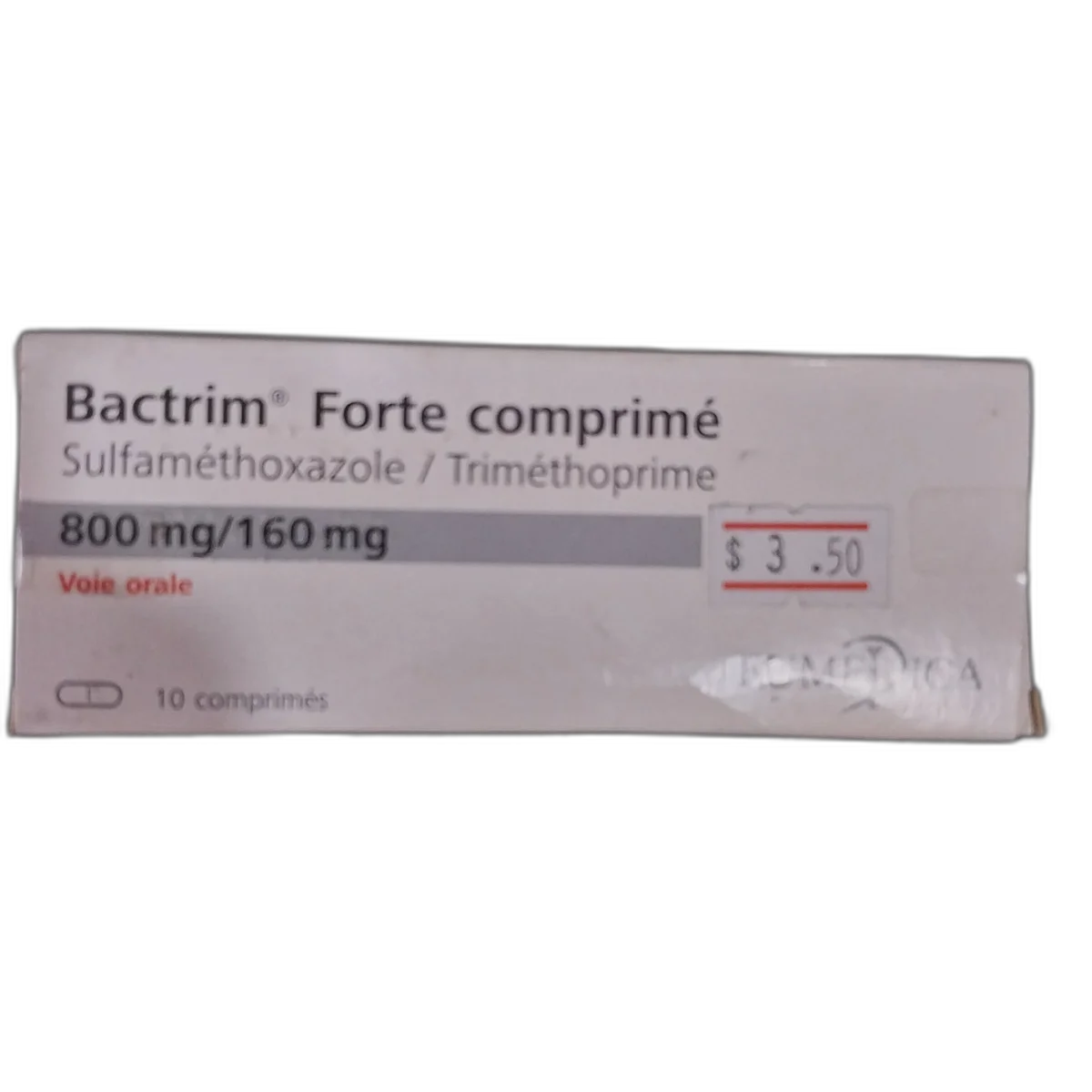 Bactrim Forte 800mg/160mg — available at pharmacies in Cambodia on PharmKulen