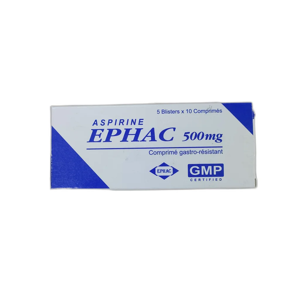 Aspirine EPHAC — available at pharmacies in Cambodia on PharmKulen