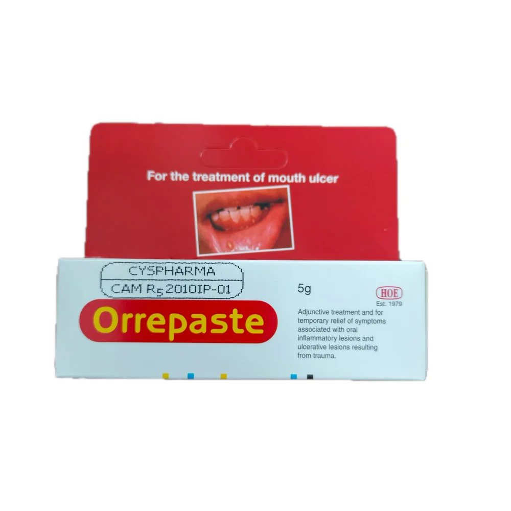 Orrepaste — available at pharmacies in Cambodia on PharmKulen