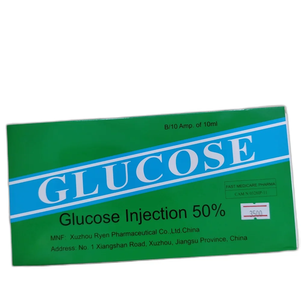 Glucose Injection — available at pharmacies in Cambodia on PharmKulen