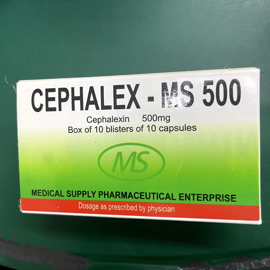Cephalex-MS 500 — available at pharmacies in Cambodia on PharmKulen