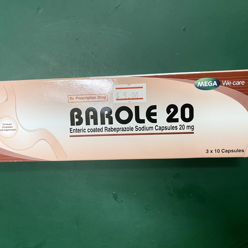 Barole 20 — available at pharmacies in Cambodia on PharmKulen