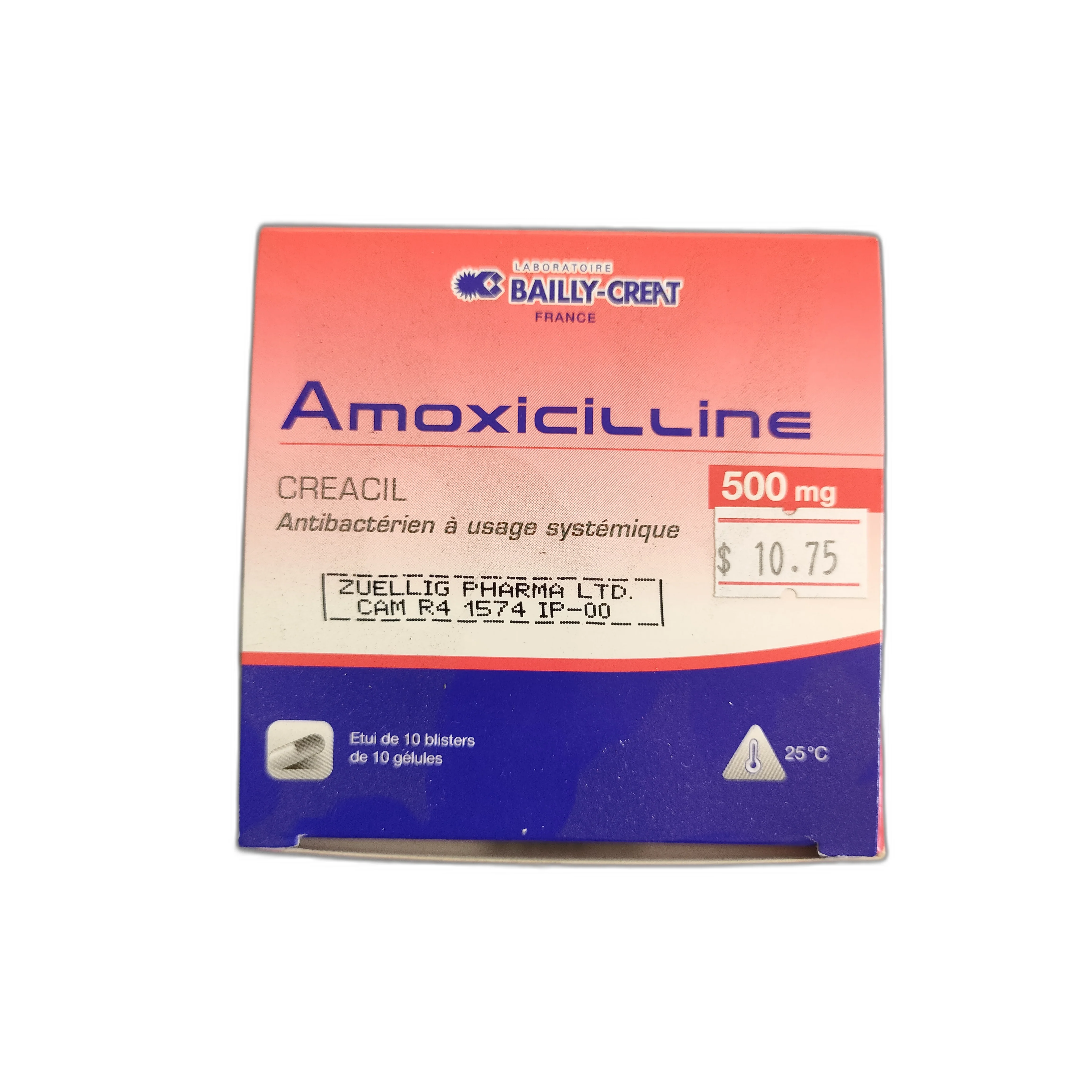 Amoxicilline 500mg — available at pharmacies in Cambodia on PharmKulen