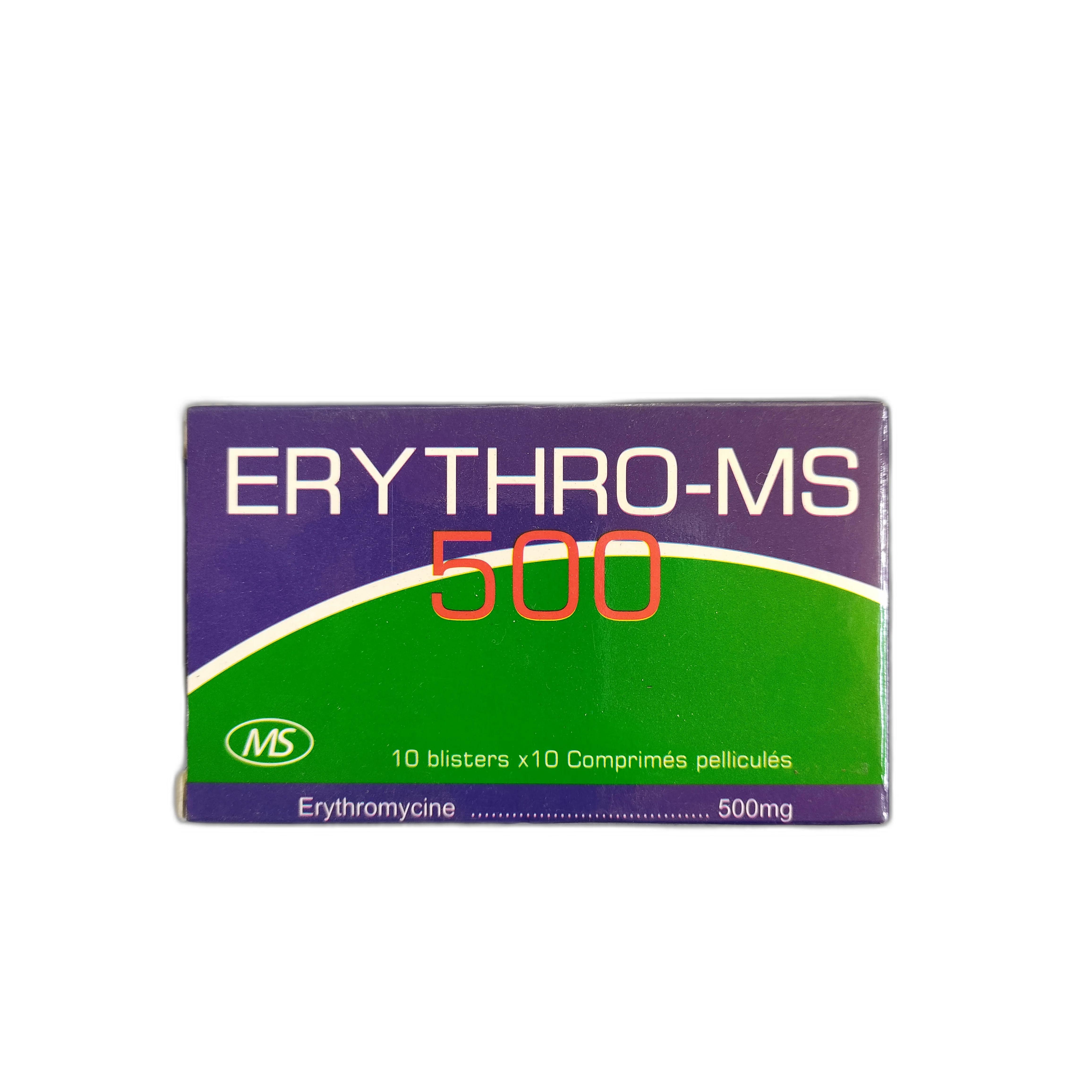 ERYTHRO-MS 500 — available at pharmacies in Cambodia on PharmKulen