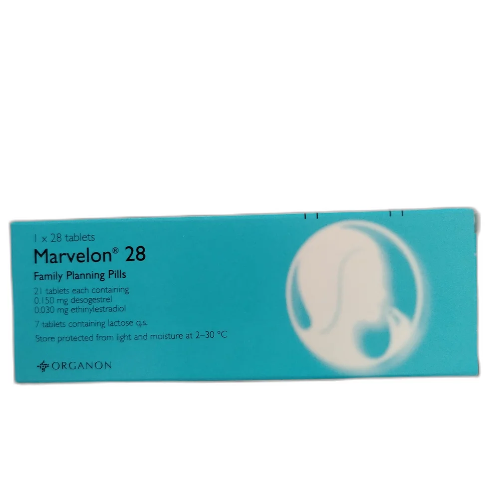Marvelon 28 (Eva) — available at pharmacies in Cambodia on PharmKulen
