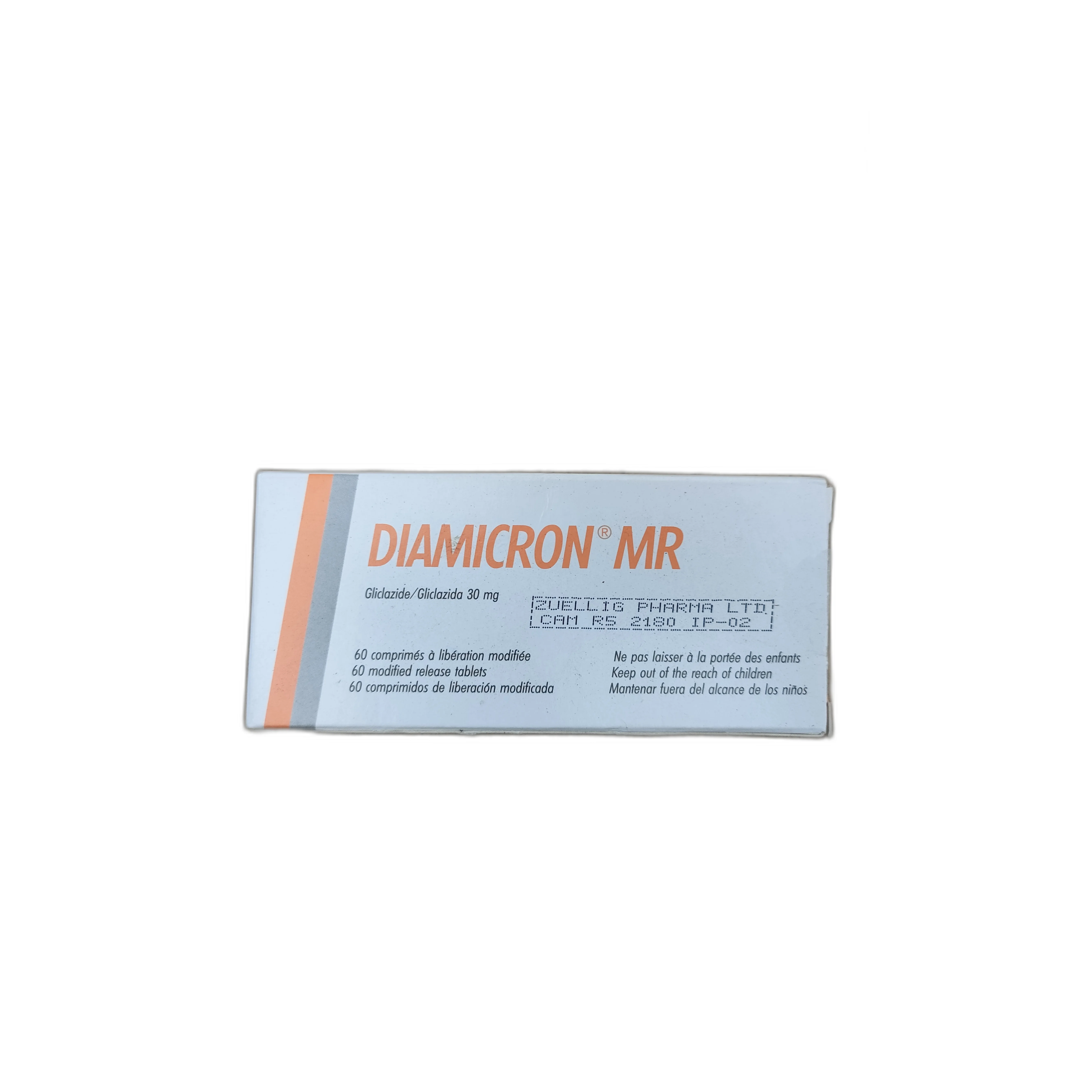Diamicron MR 30mg — available at pharmacies in Cambodia on PharmKulen
