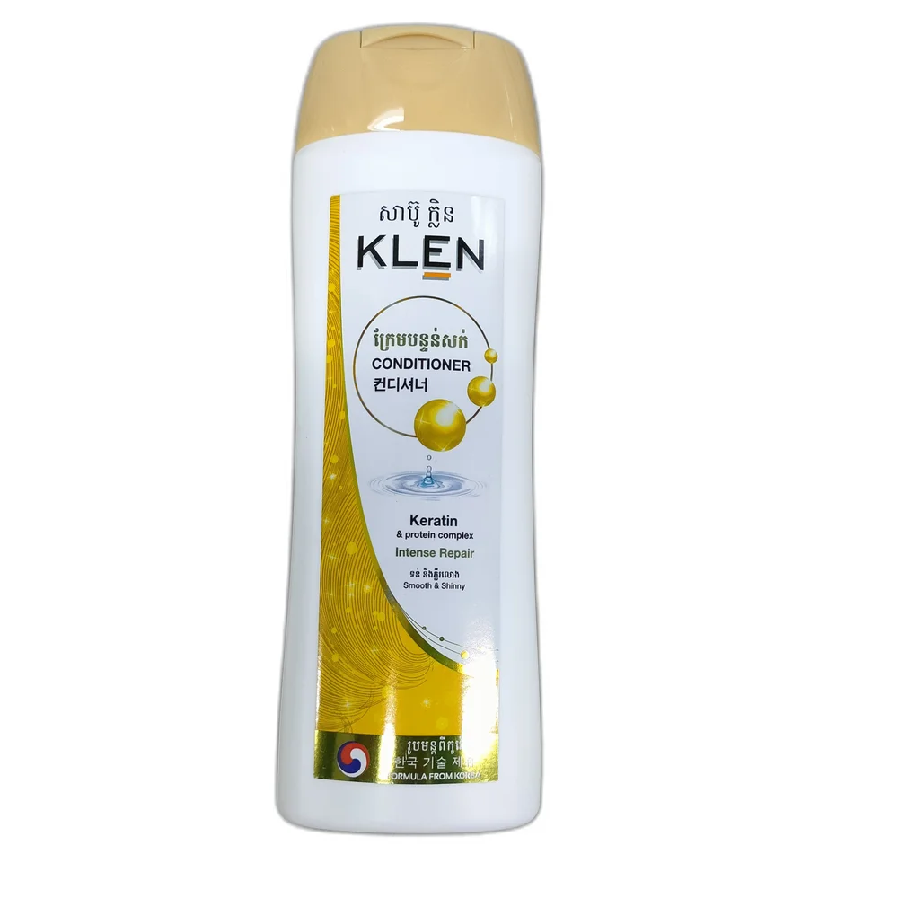 KLEN Keratin & Protein Complex Intense Repair Conditioner — available at pharmacies in Cambodia on PharmKulen