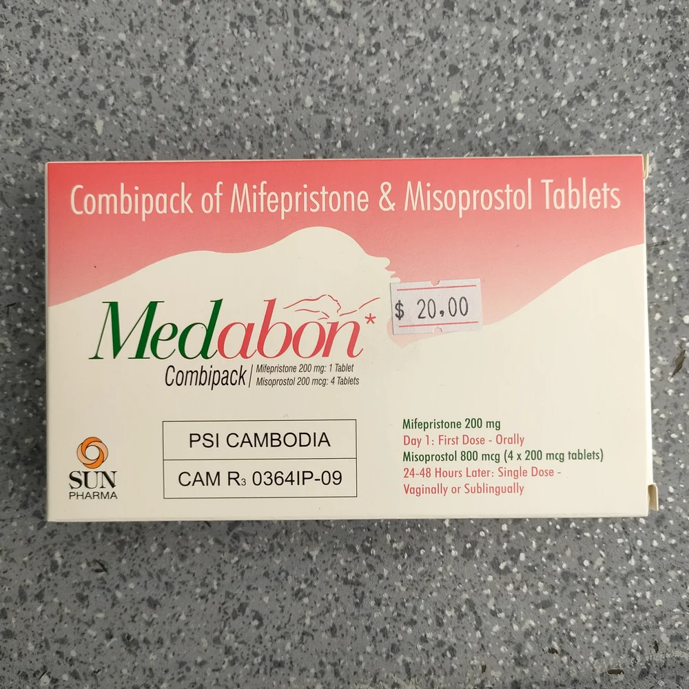 Medabon — available at pharmacies in Cambodia on PharmKulen