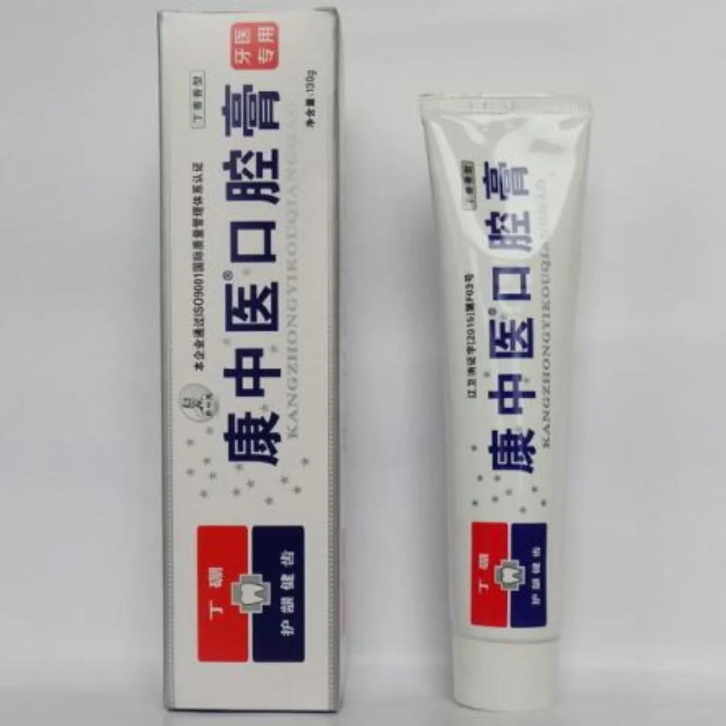Kang Zhong Yi Kou Qiang Gao — available at pharmacies in Cambodia on PharmKulen