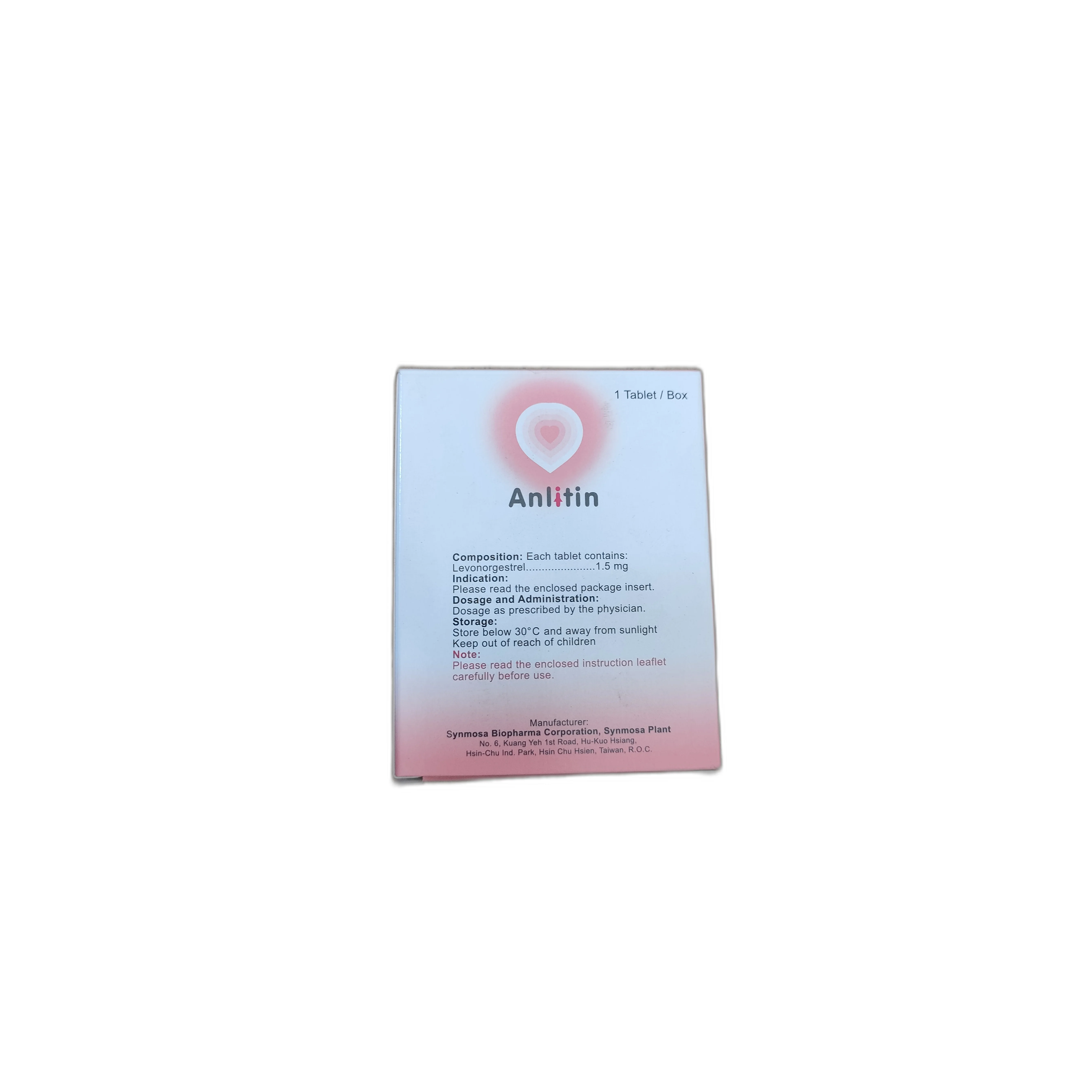 Anlitin 1.5mg — available at pharmacies in Cambodia on PharmKulen