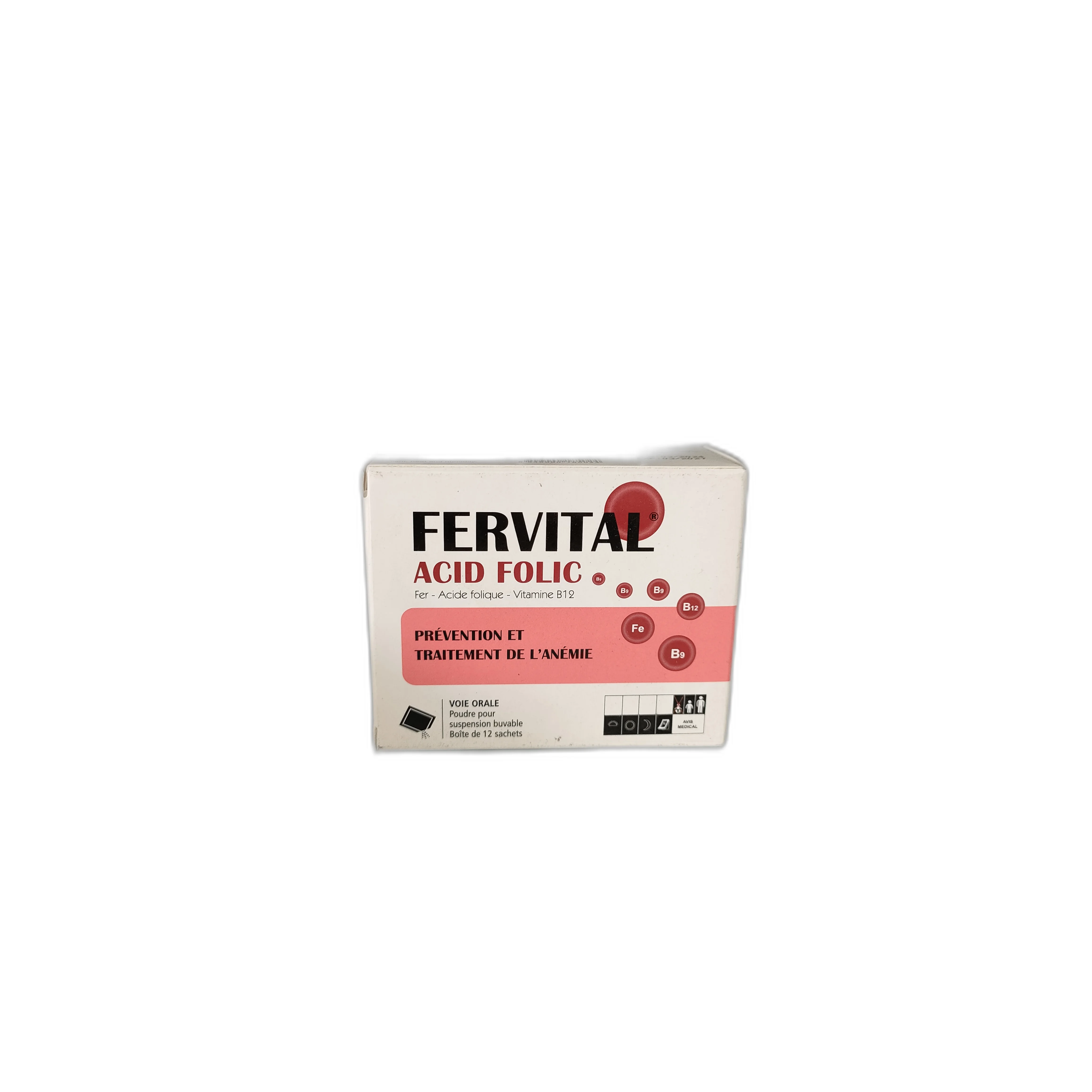 Fervital Acid Folic — available at pharmacies in Cambodia on PharmKulen