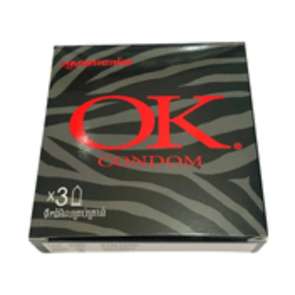 OK Condom — available at pharmacies in Cambodia on PharmKulen