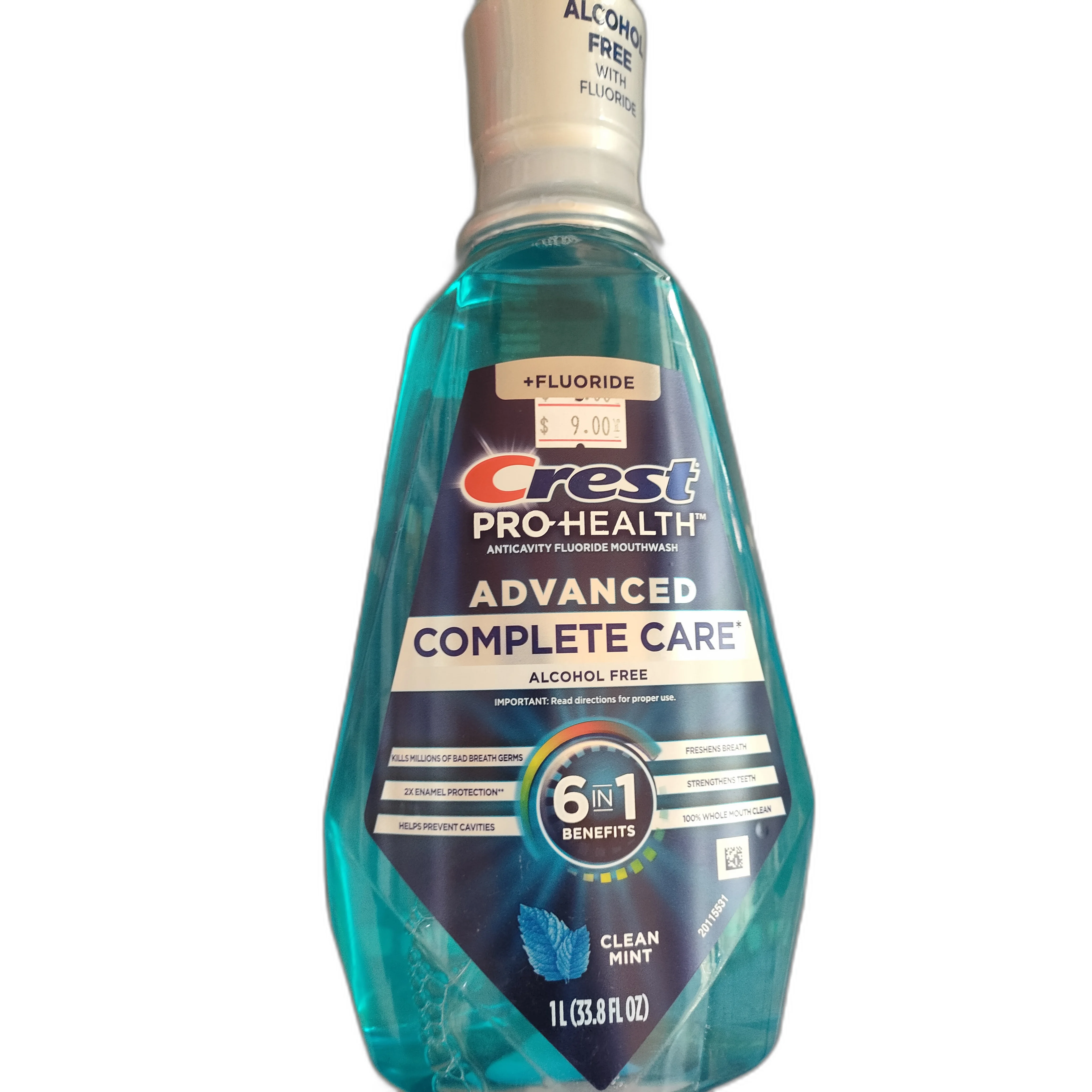 Crest Pro-Health Advanced Complete Care Mouthwash — available at pharmacies in Cambodia on PharmKulen
