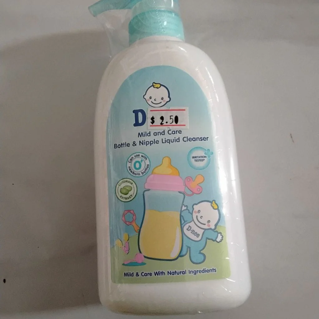 D-nee Mild & Care Bottle & Nipple Liquid Cleanser — available at pharmacies in Cambodia on PharmKulen
