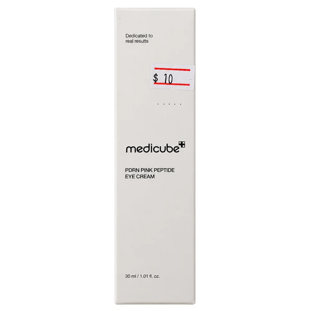 Medicube PDRN Pink Peptide Eye Cream — available at pharmacies in Cambodia on PharmKulen
