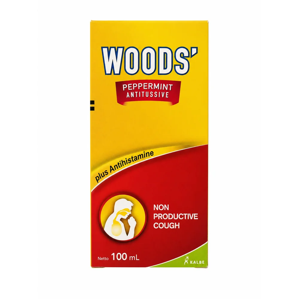 Woods' Peppermint Antitussive — available at pharmacies in Cambodia on PharmKulen