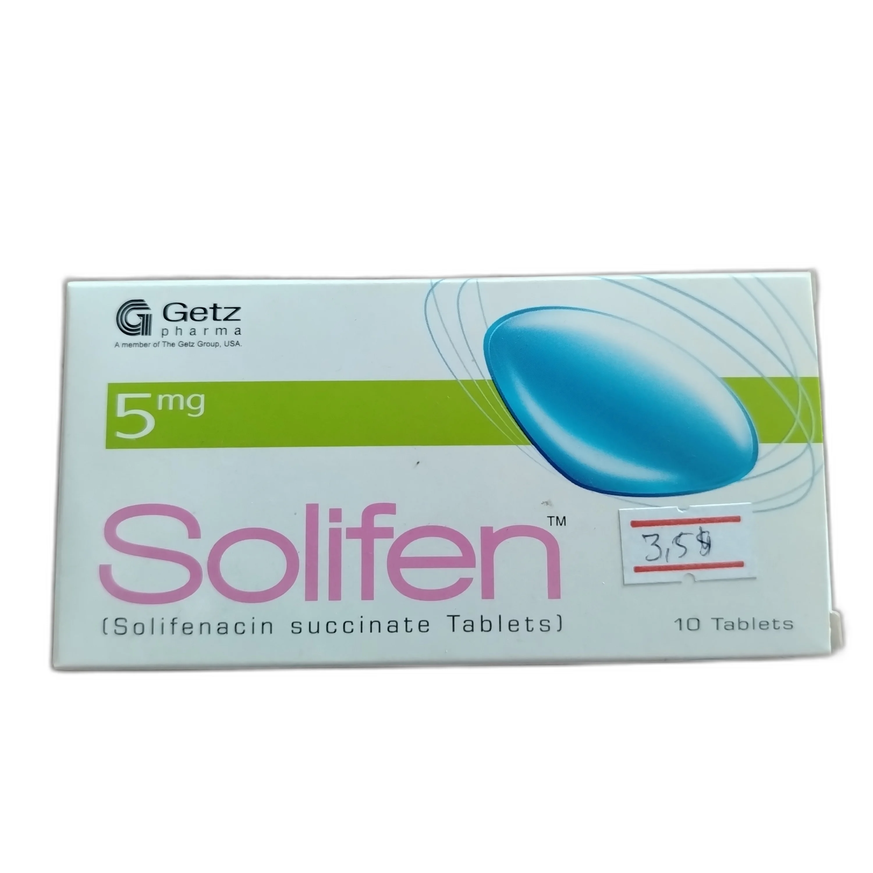 Solifen — available at pharmacies in Cambodia on PharmKulen