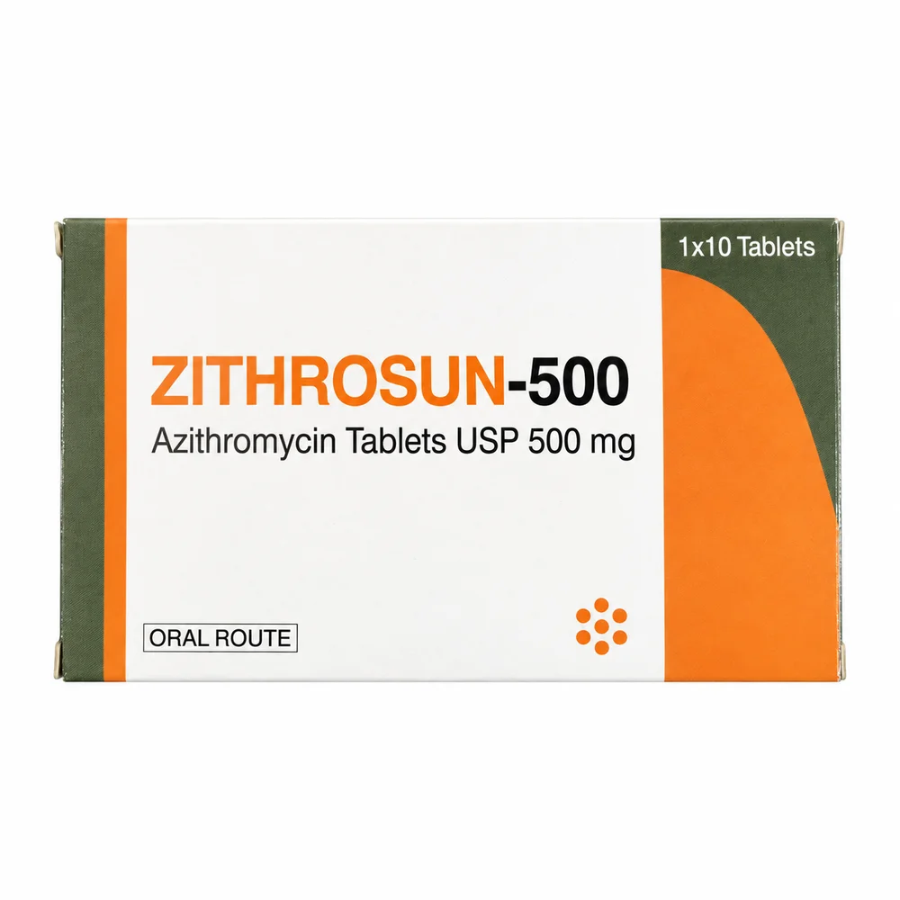 Zithrosun — available at pharmacies in Cambodia on PharmKulen