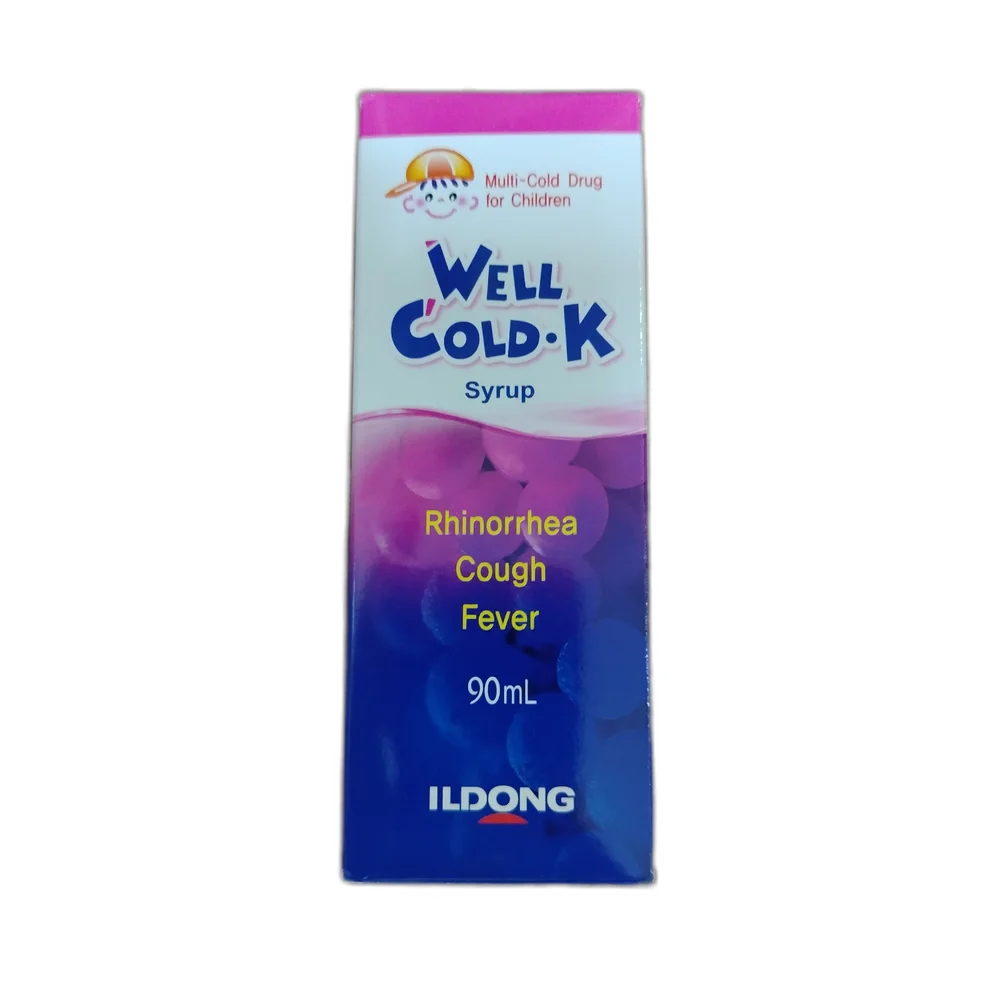Well Cold-K — available at pharmacies in Cambodia on PharmKulen