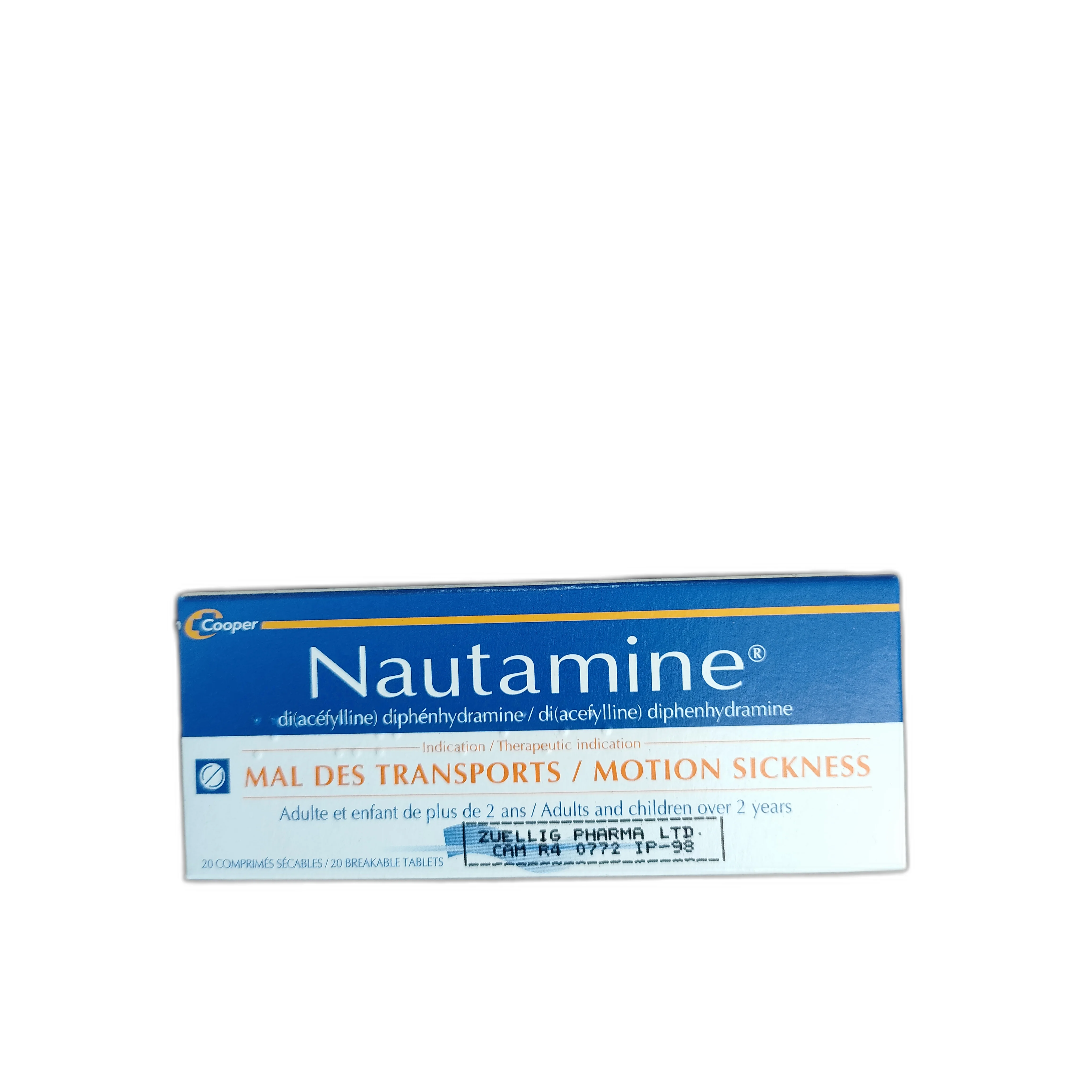 Nautamine — available at pharmacies in Cambodia on PharmKulen
