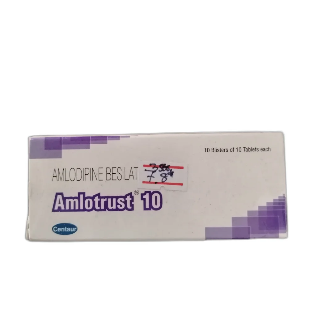 Amlotrust 10 — available at pharmacies in Cambodia on PharmKulen