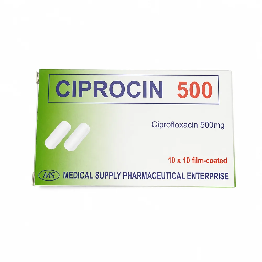 Ciprocin 500 — available at pharmacies in Cambodia on PharmKulen