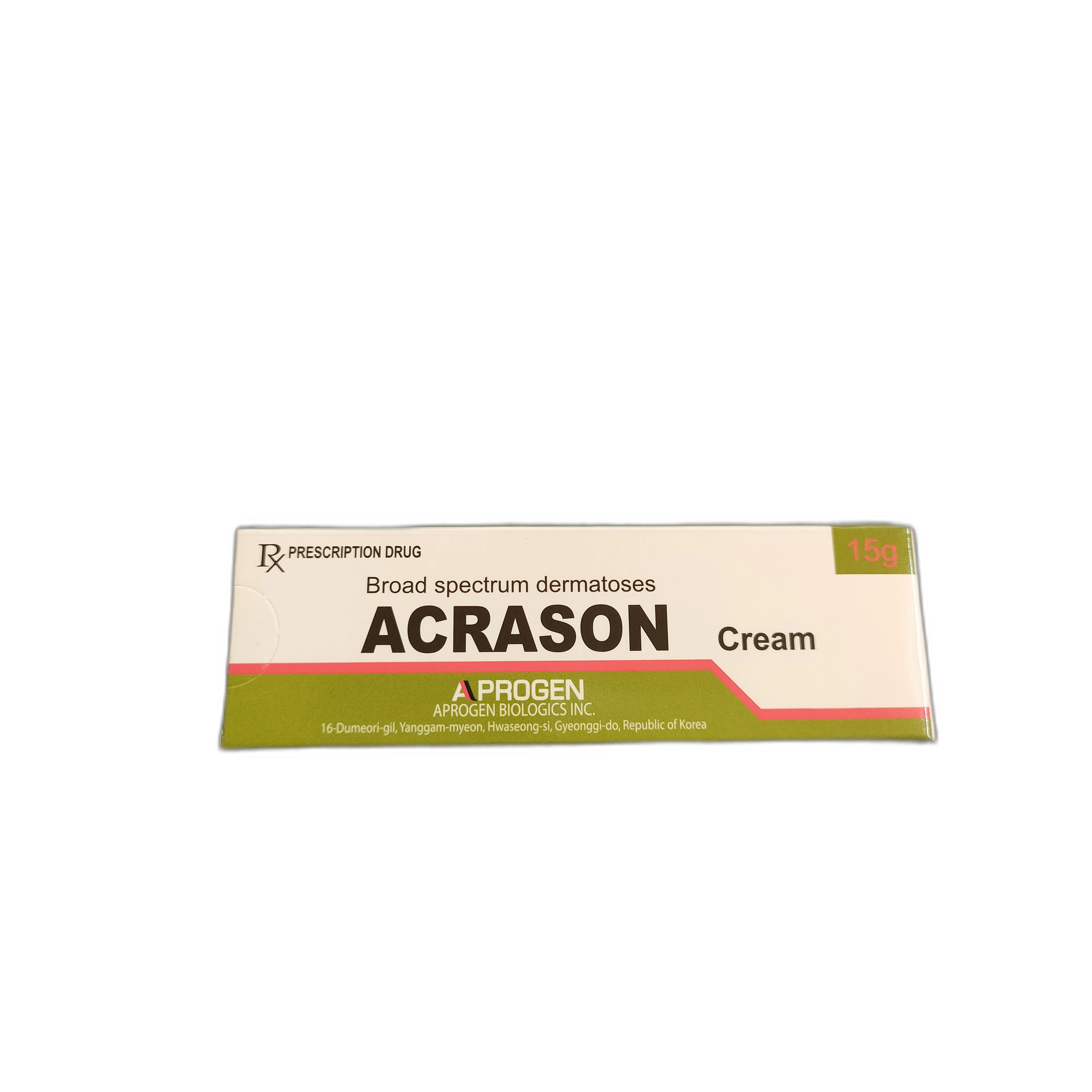 ACRASON cream — available at pharmacies in Cambodia on PharmKulen