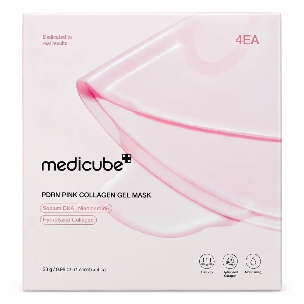 Medicube PDRN Pink Collagen Gel Mask — available at pharmacies in Cambodia on PharmKulen